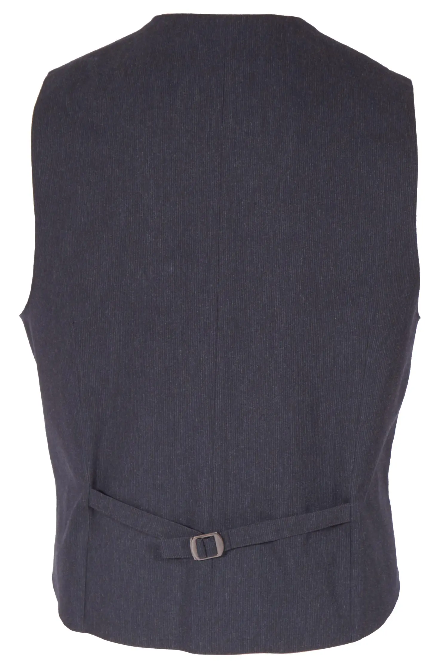 Trachtenweste Vinzent als Lodenweste in marine hinten