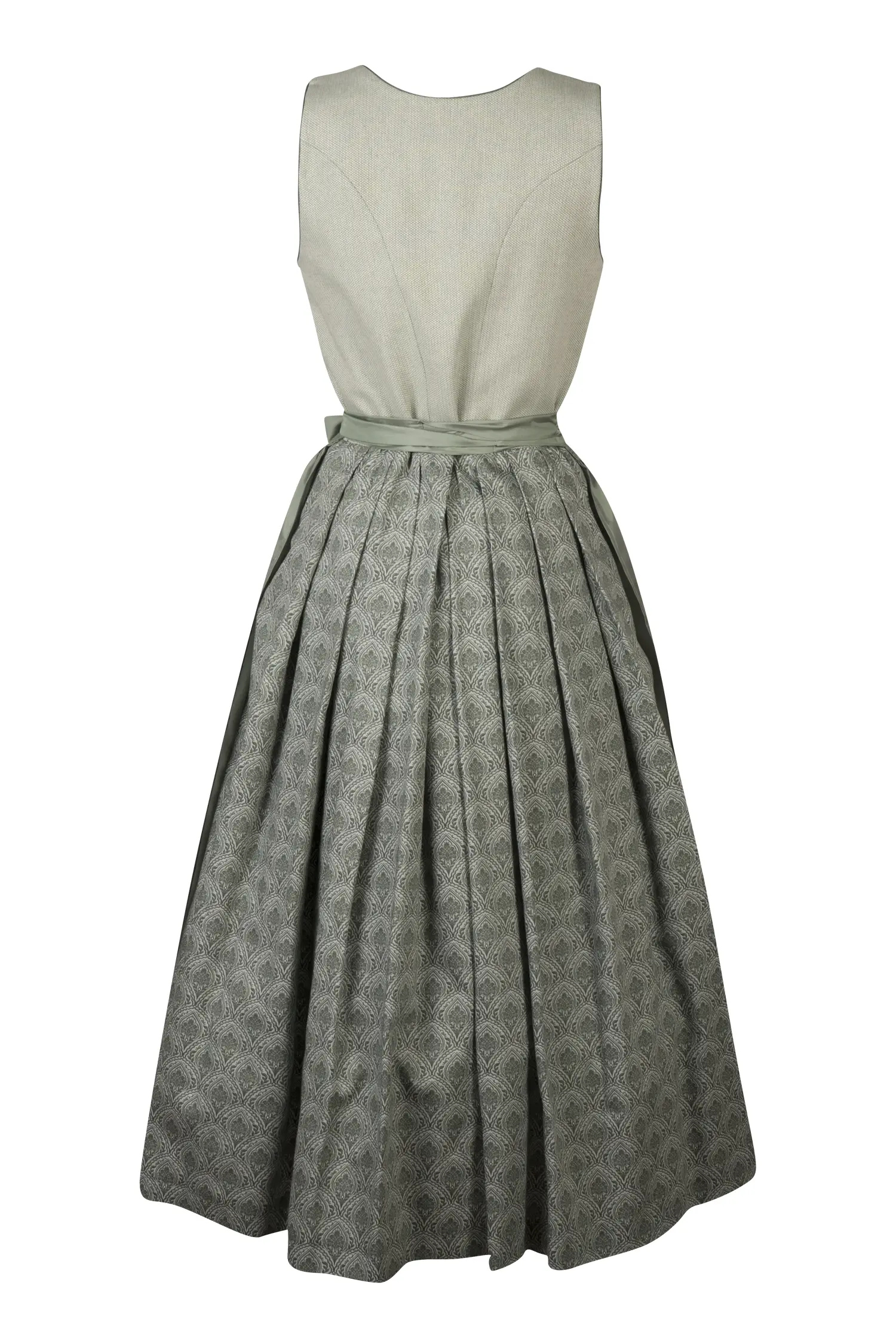 Dirndl Sandra in Grün Rückansicht
