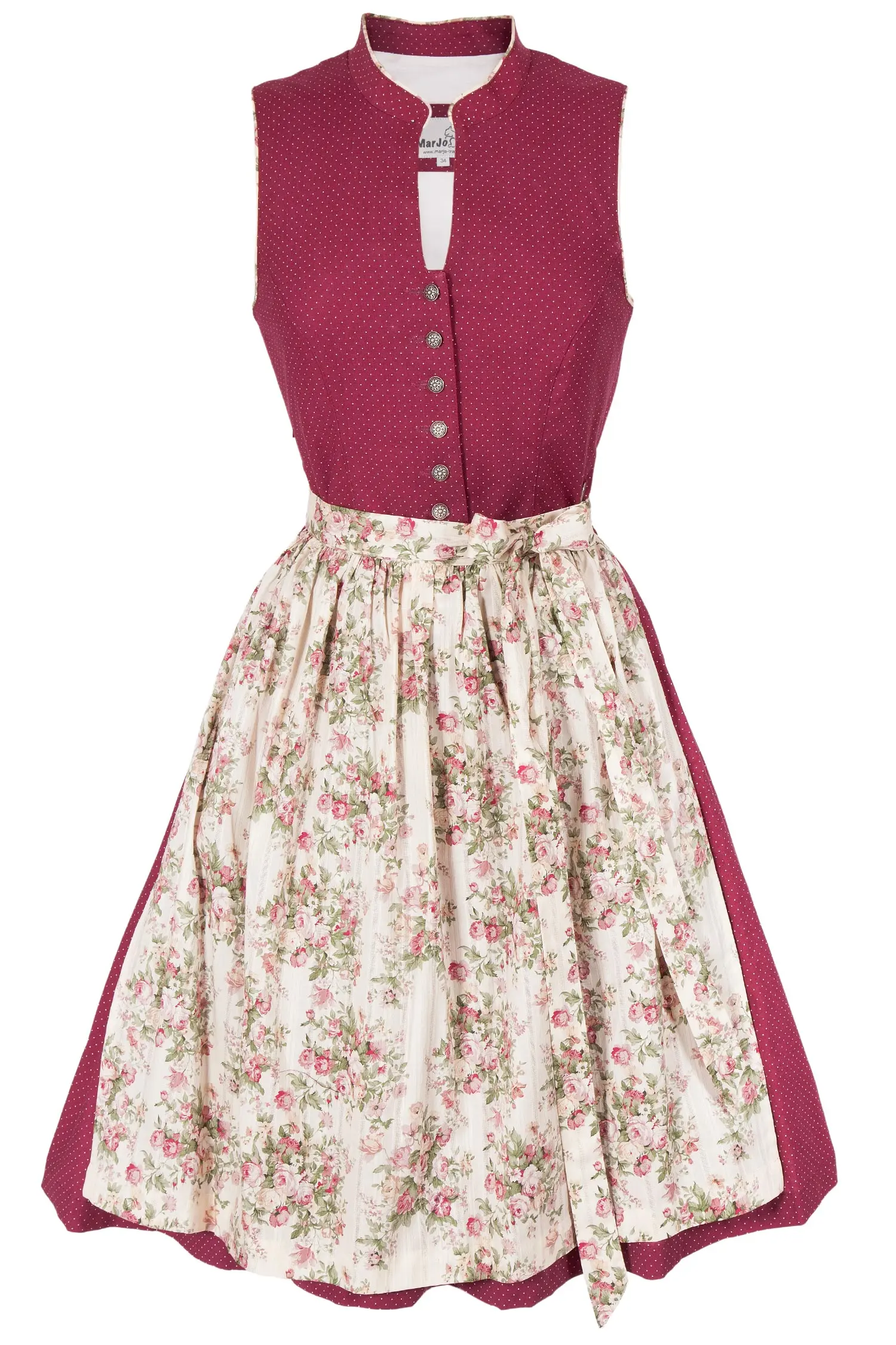 mini-dirndl-gerlinda-weinrot-3081-0073-rt7-19-09b-8748-a Mini Dirndl Gerlinda in weinrot aus Baumwolle