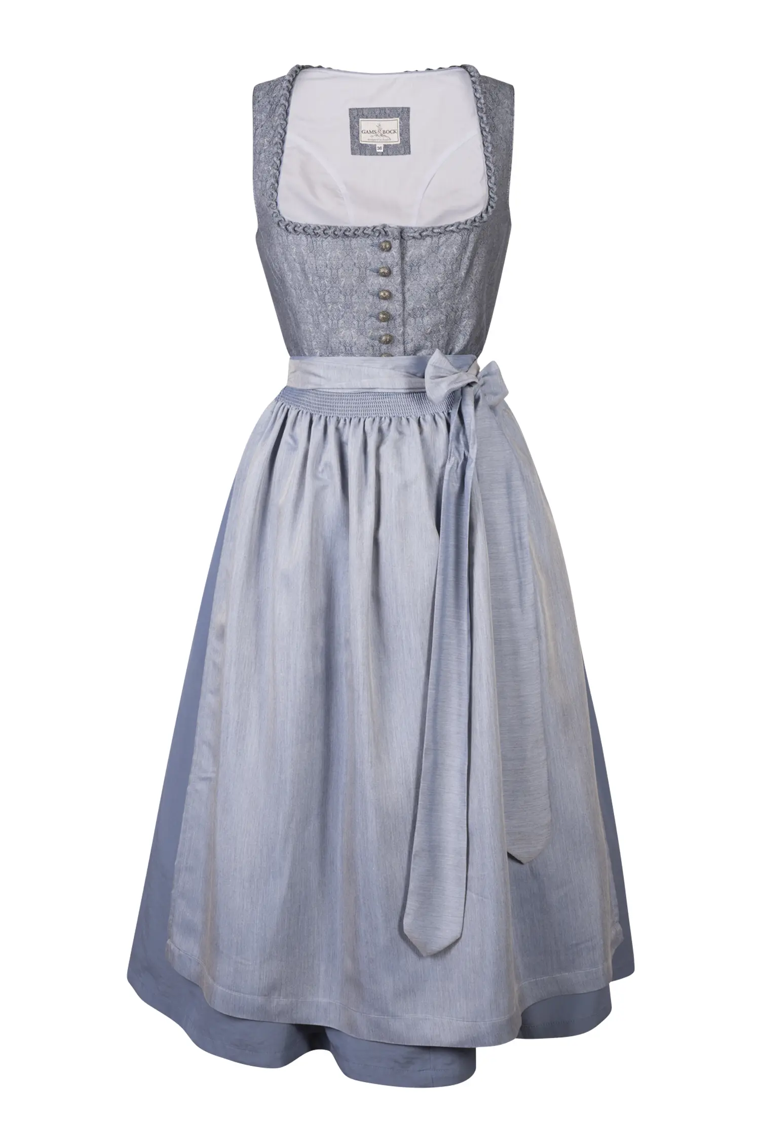Dirndl von Gamsbock in Blau