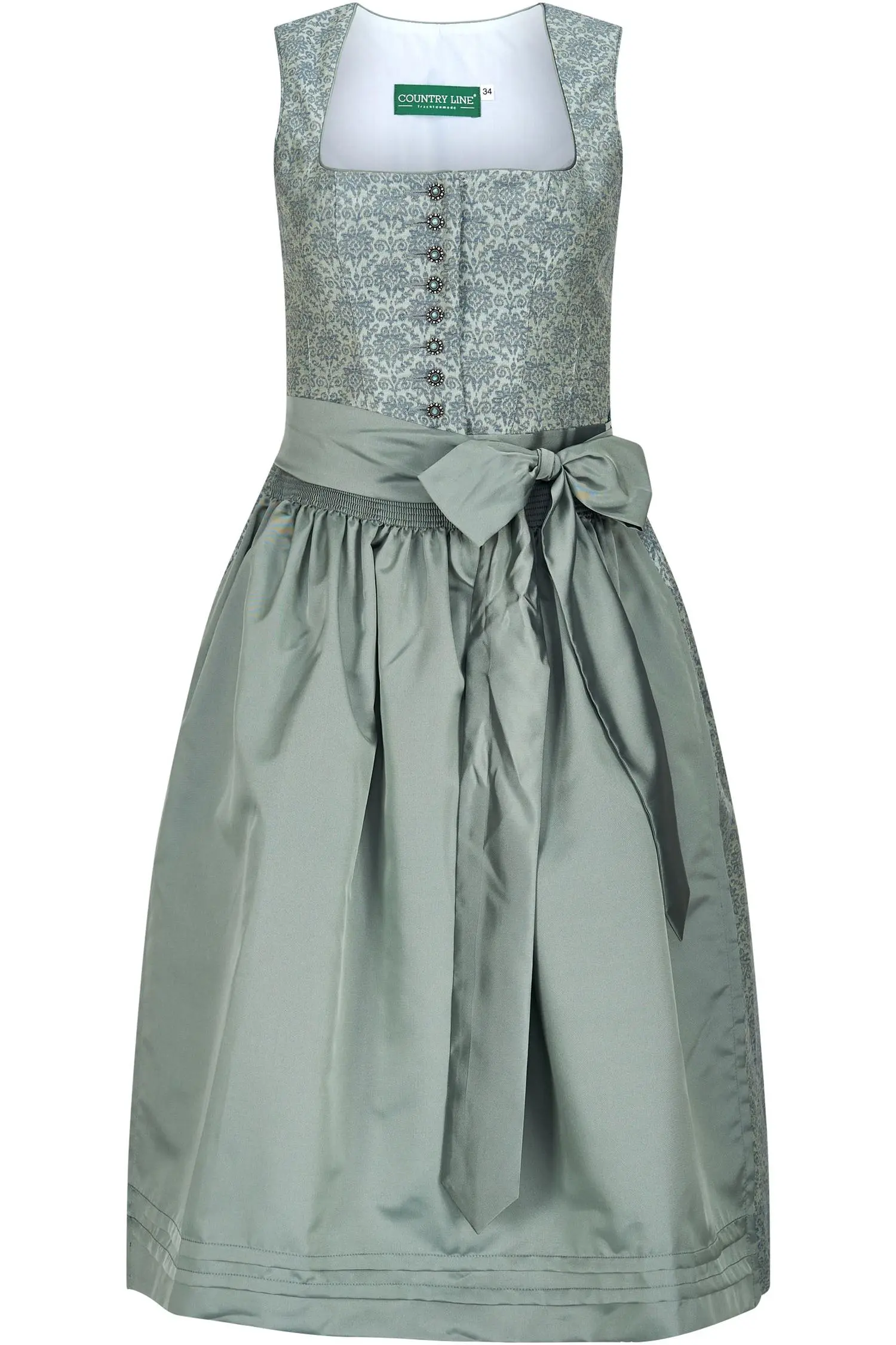 Country Line Dirndl Jade in grün