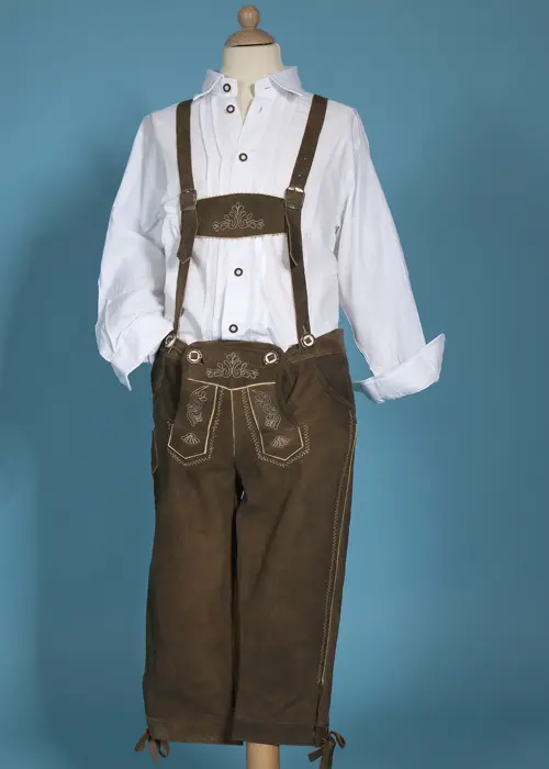 file_155a0025f0a5d6 Kinder Trachtenhemd weiß mit Biesen komplett