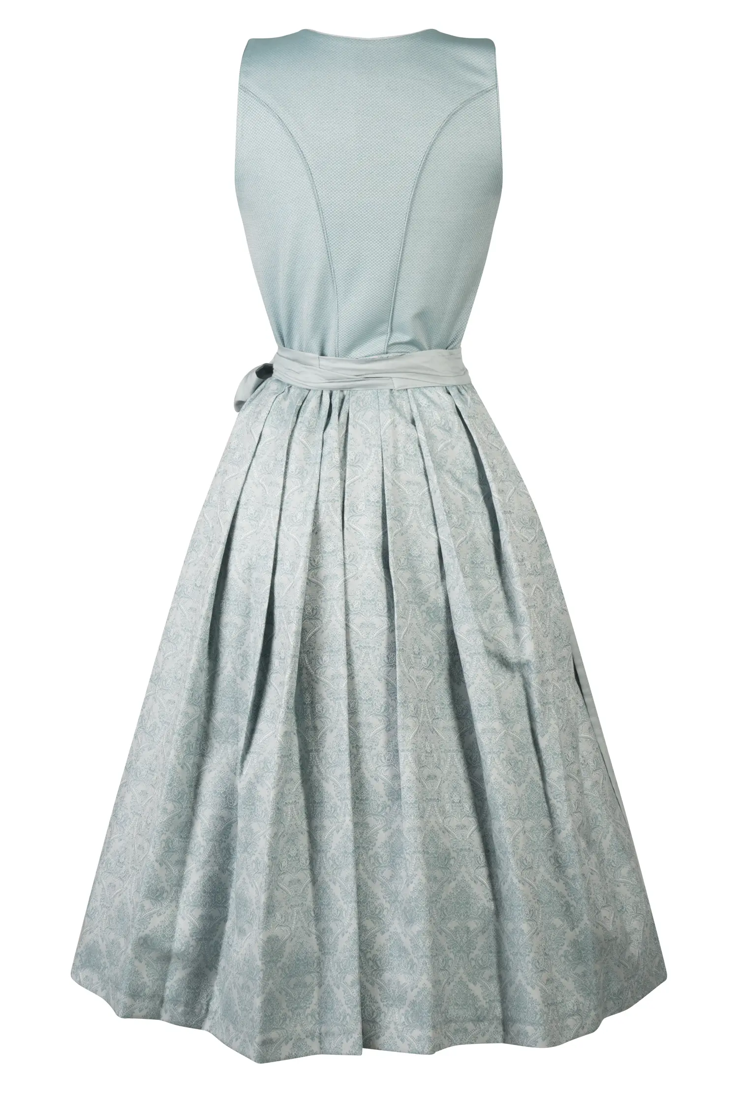 Dirndl Dagi in Mint Farben Rückansicht