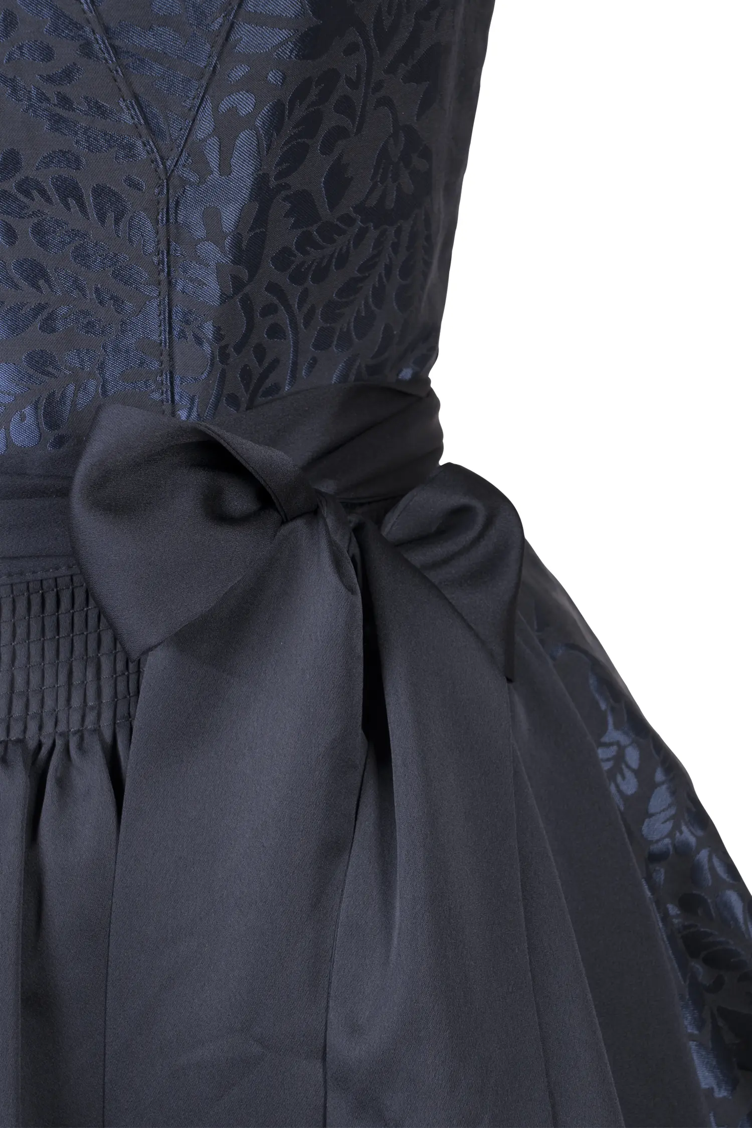 Krüger Dirndl in Blau Deatil Mieder