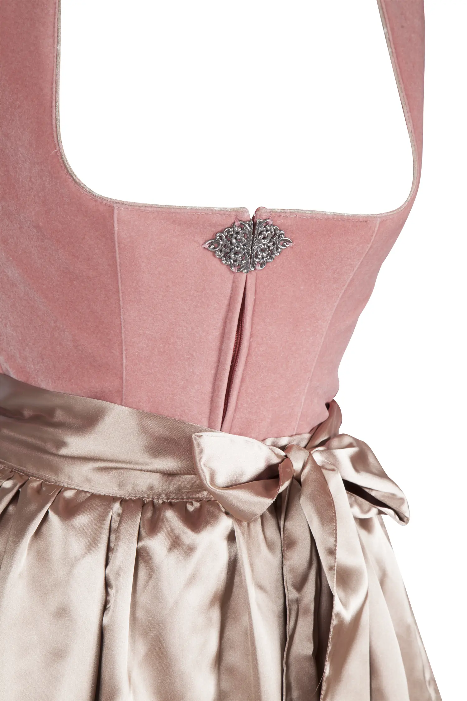 Samtdirndl Sabine von MarJo - Detail Mieder