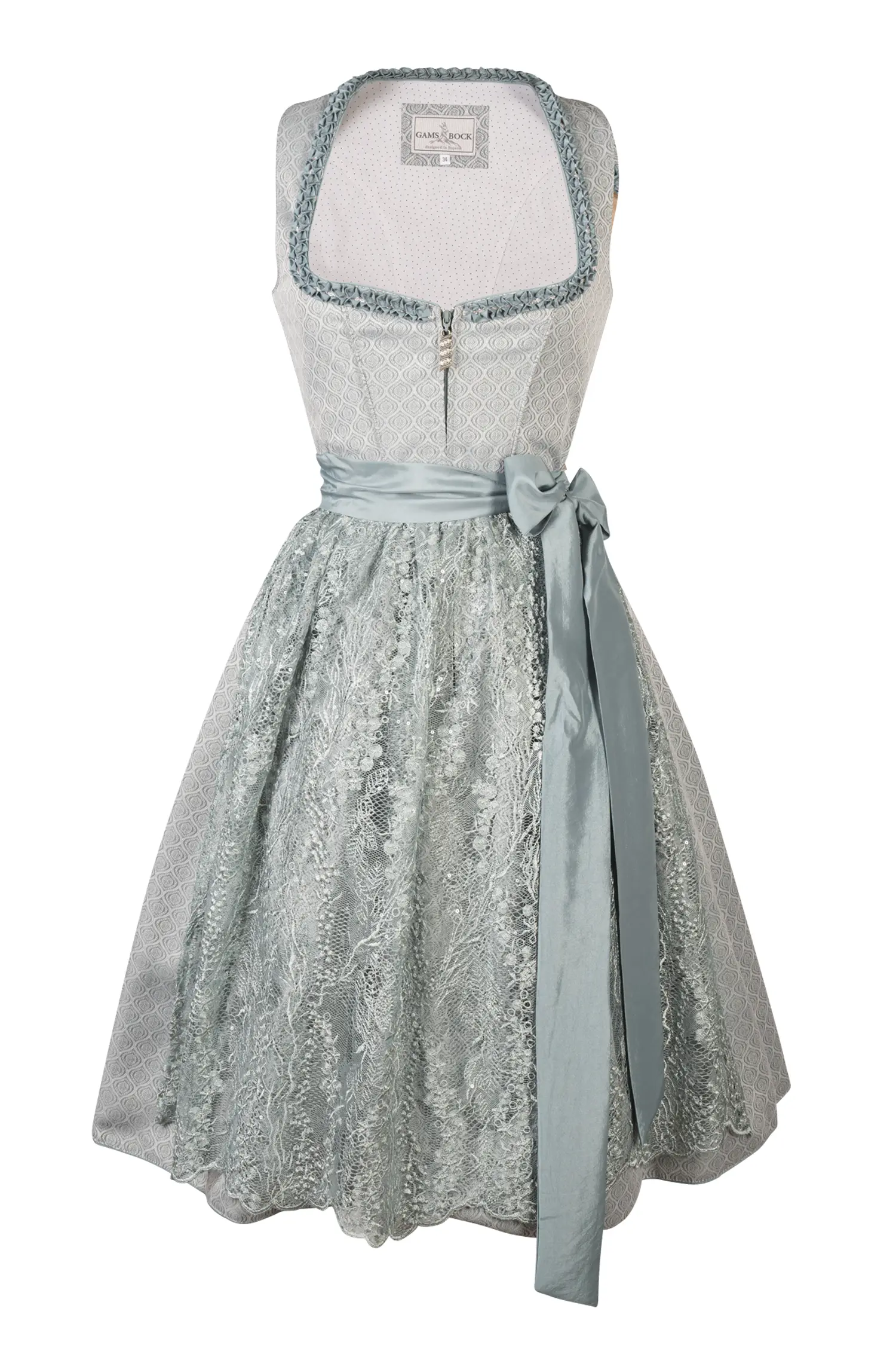 Dirndl von Gamsbock in Mint