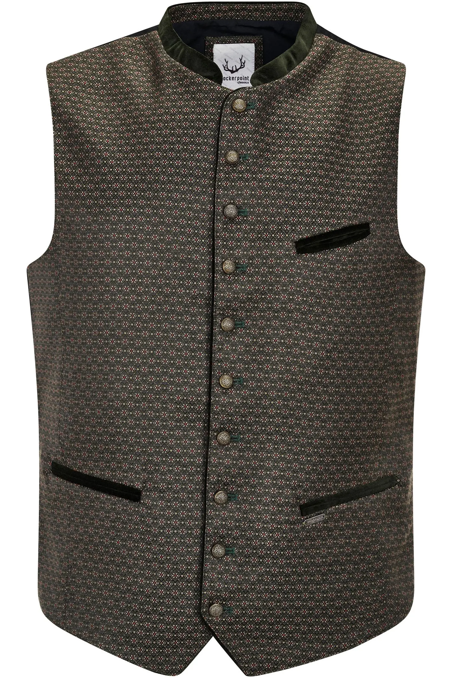 Trachtenweste Dylon in grün von Stockerpoint Herren Weste Devito von Stockerpoint in grün