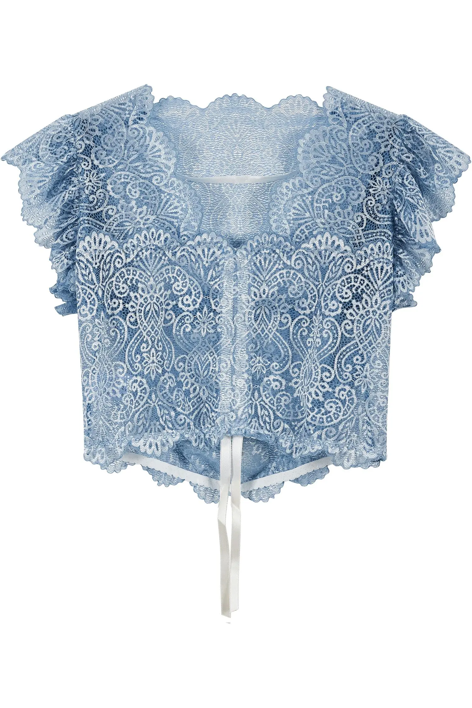Dirndlbluse Delila von My Choice in Hellblau My Choice Bluse Delila