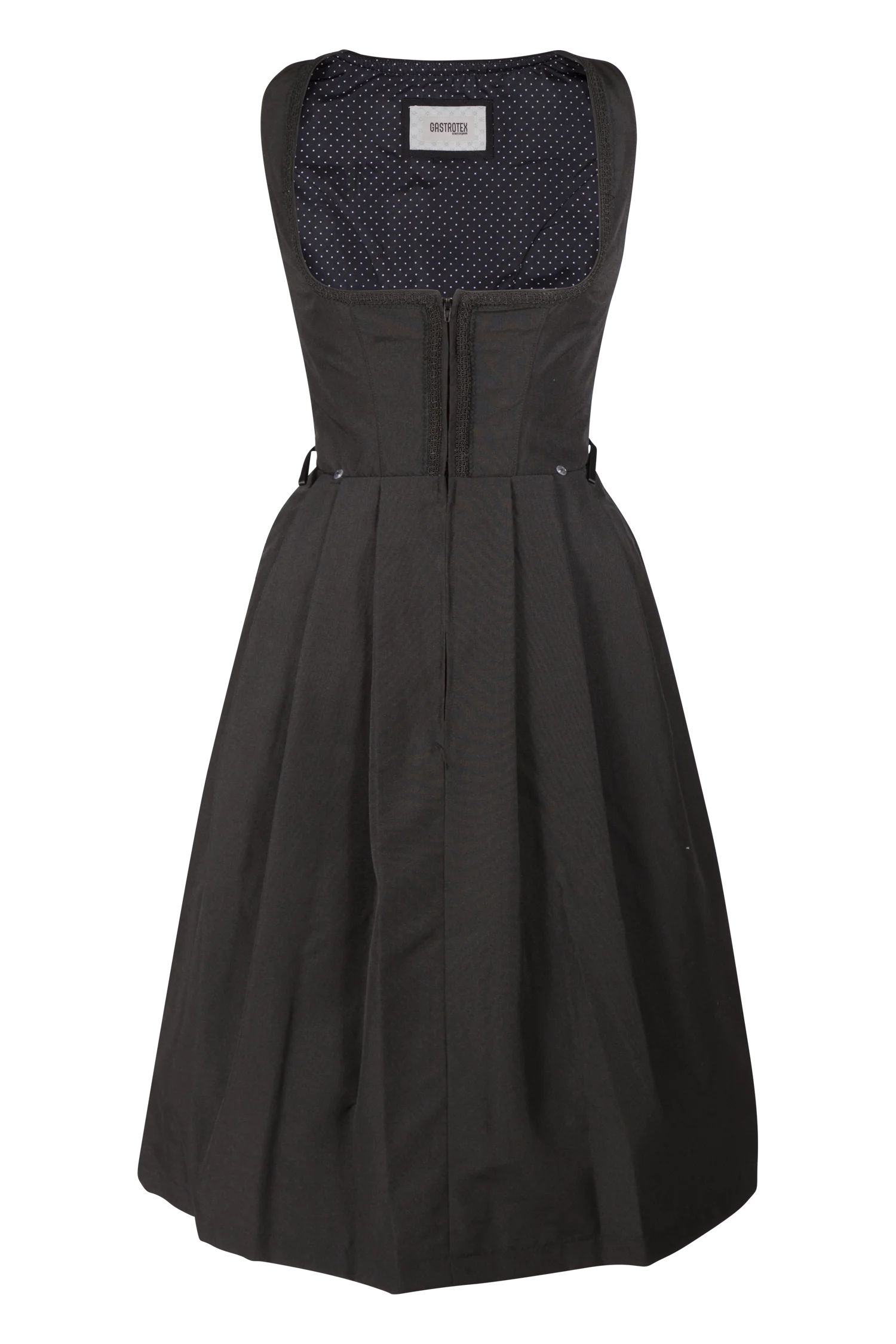 Dirndl Zita in schwarz als Gastrodirndl