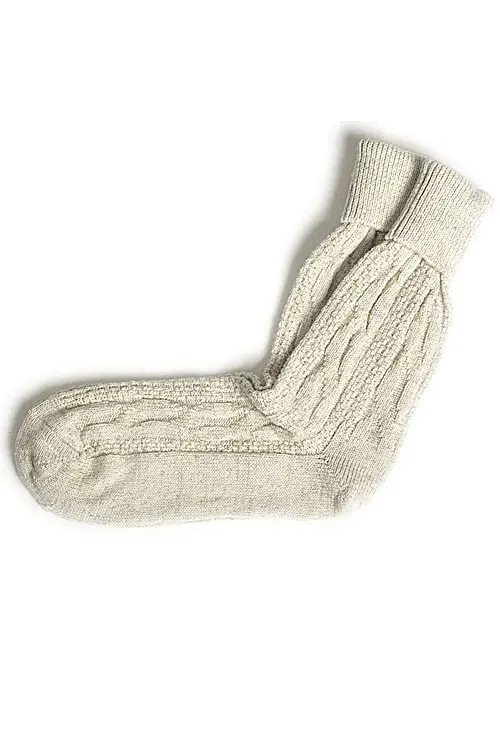 Herren Trachten Socken in natur liegend