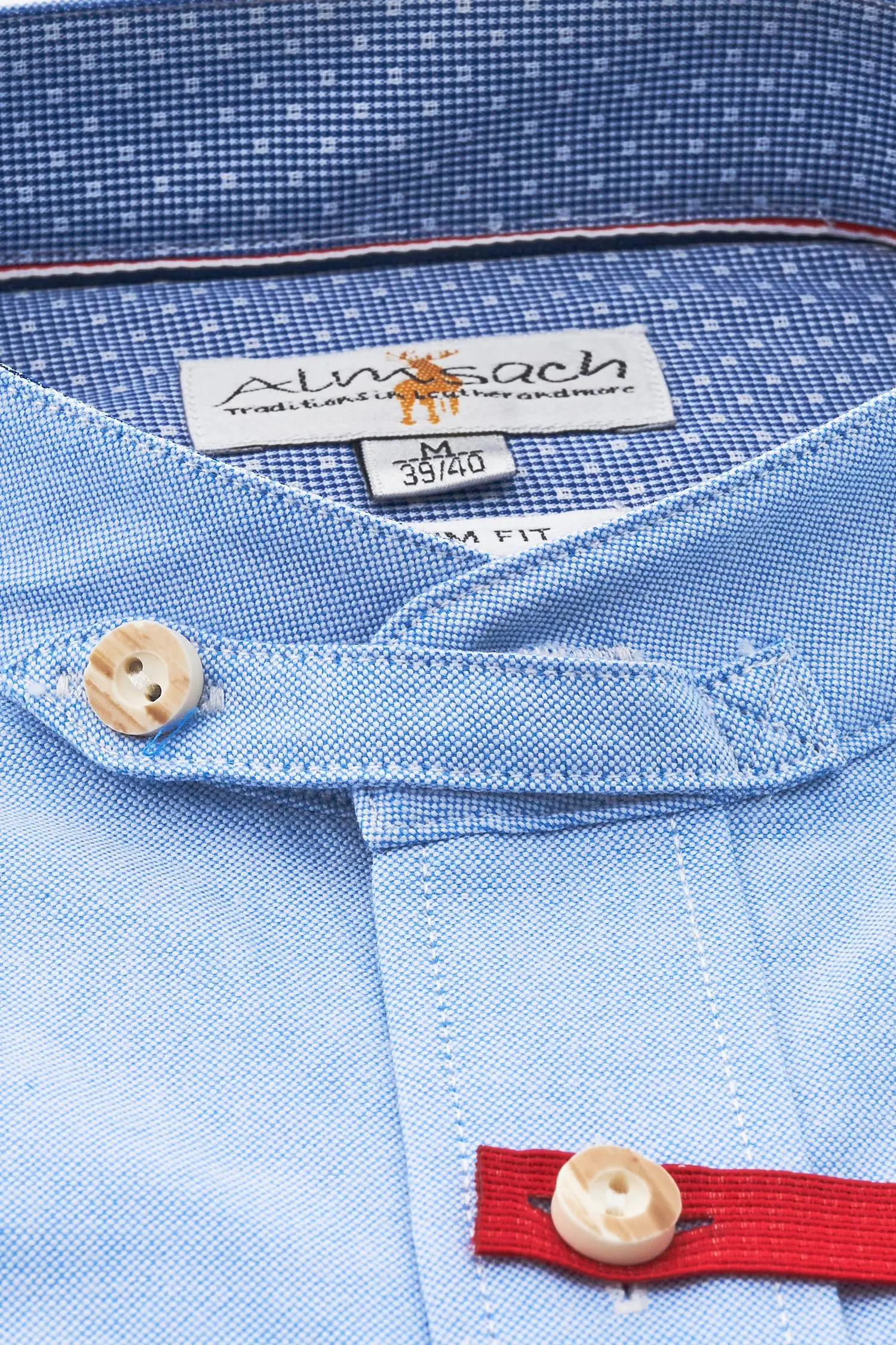 Hemd in Blau von Almsach