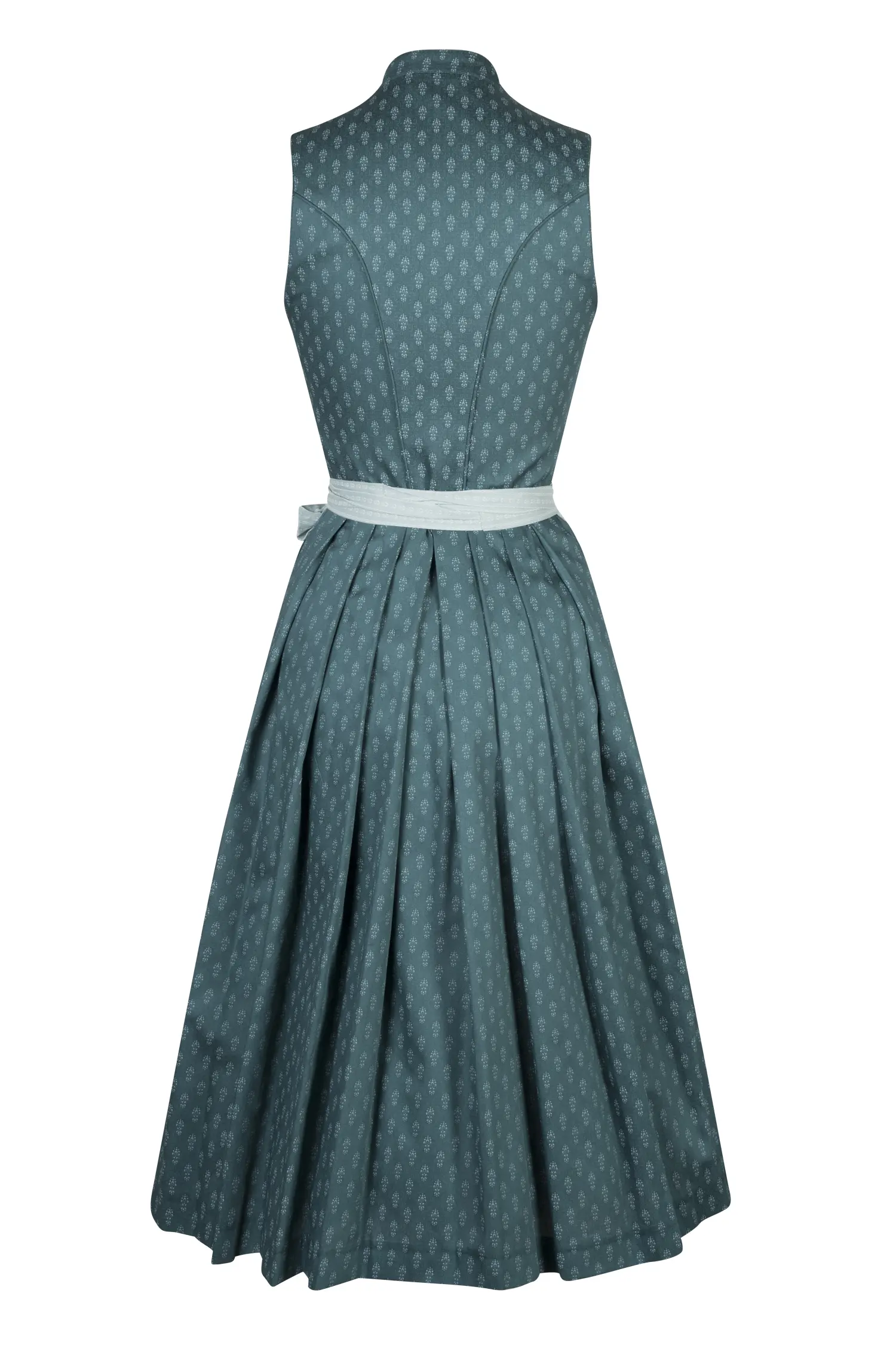 Dirndl Zitta in petrol - Rückansicht