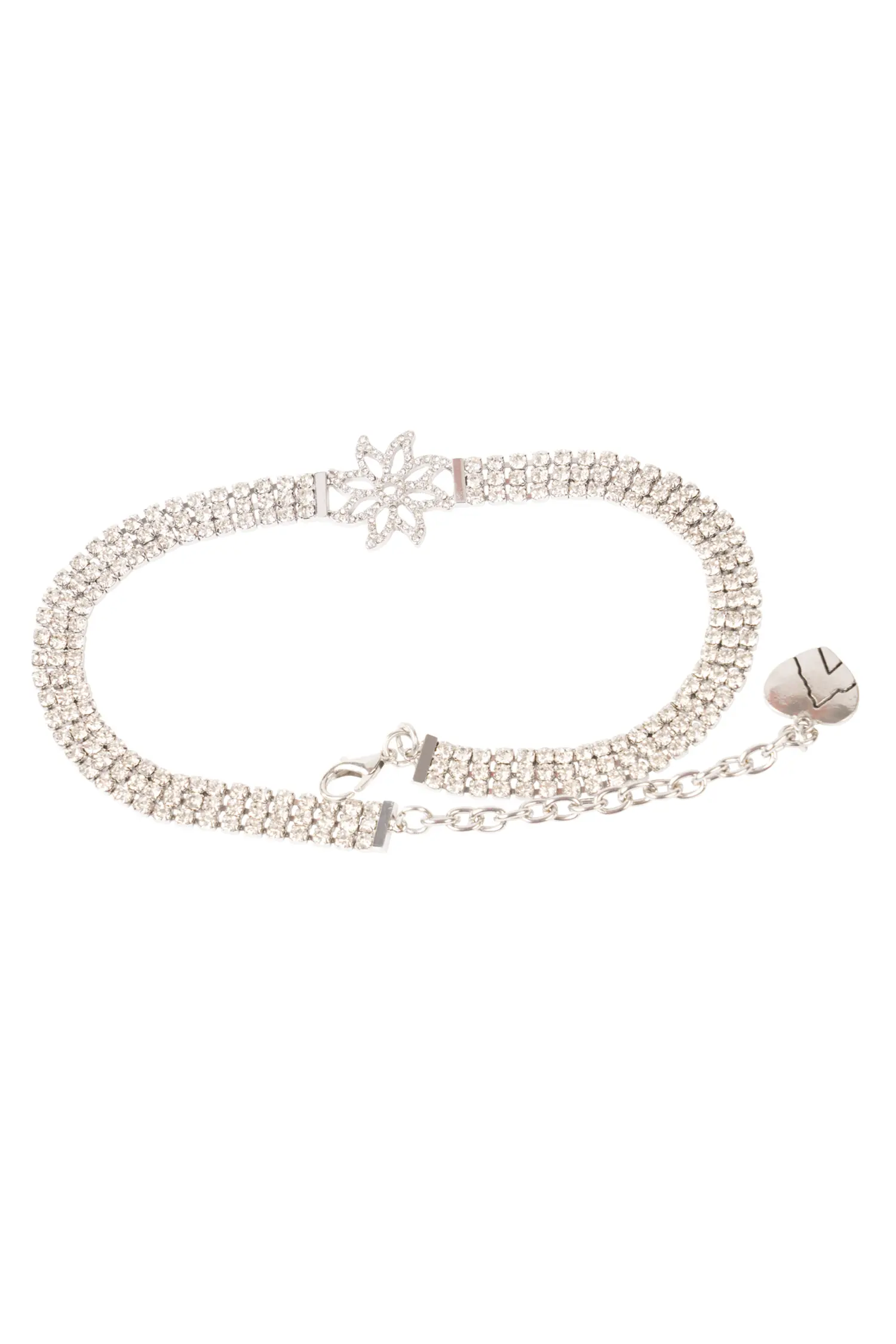 4225-1133-si2-23-08-2402716 Funkelnde Kropfkette mit Blüte und Strass