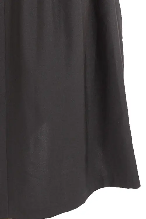 Langes Dirndl Zenta schwarz ohne Schürze Gastrodirndl - Detail Rock