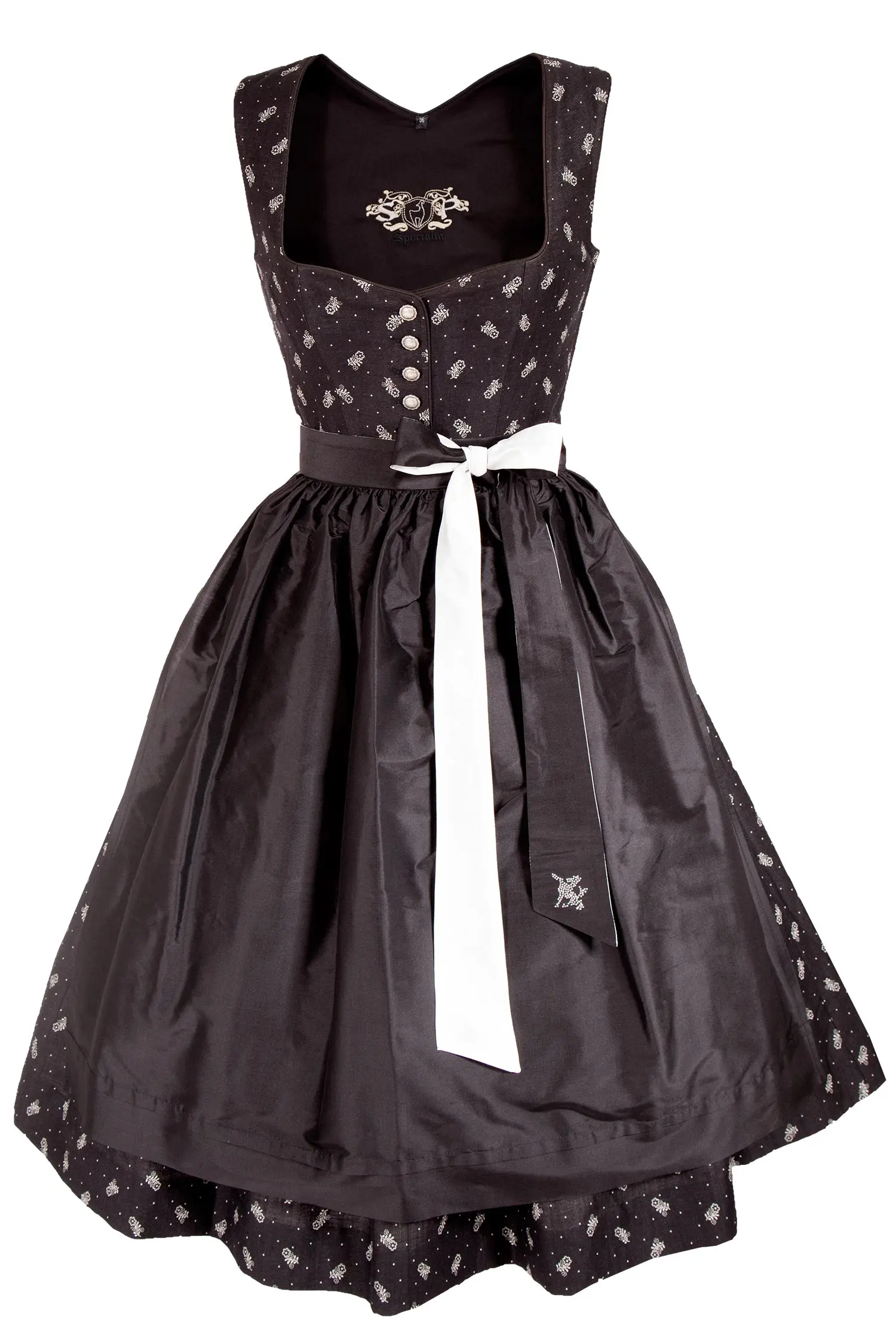 sportalm-dirndl-sekirn-schwarz-seide-3099-0195-999-18-08g-9988-f Sportalm Dirndl aus schwarzer Seide mit zwei Schürzen Alternative