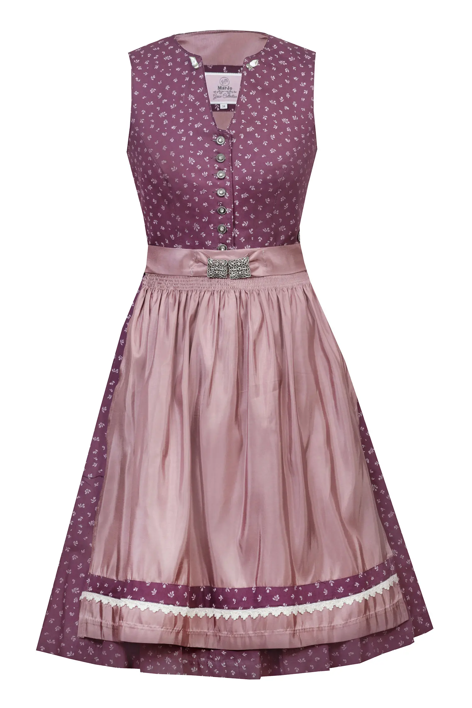 3081-0117-RO8marjo-2023-1-a Dirndl Franka in pflaume mit edler Schürze