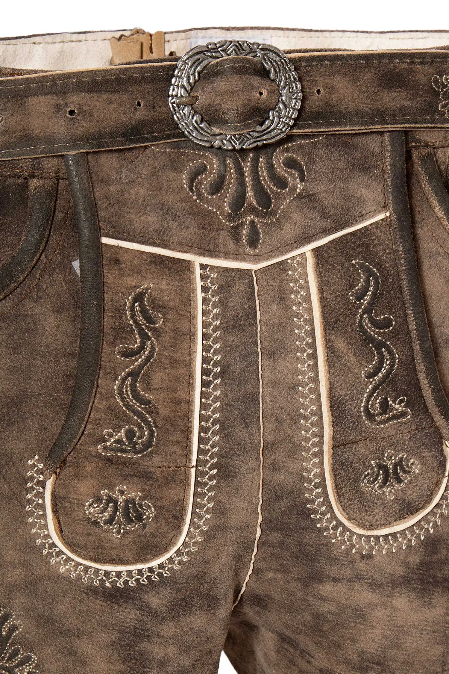 kinder-lederhose-leo-schiefer-4710-1031-an4-19-04a-8069-c Kinder Trachten Lederhose Leo in schiefer latz