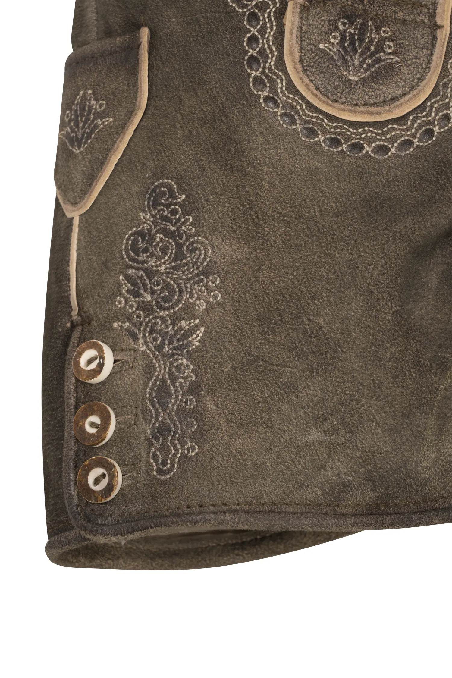 4710-1038-3na-24-07-0405166 Lederhose Albrecht Detail Stickerei