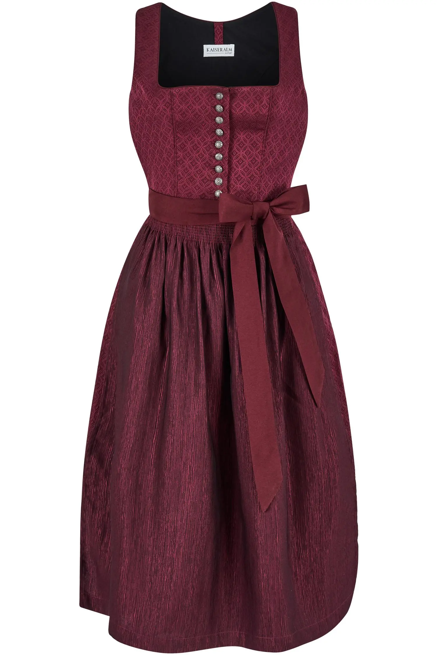 Bordeaux Rotes Dirndl Dara von Kaiseralm