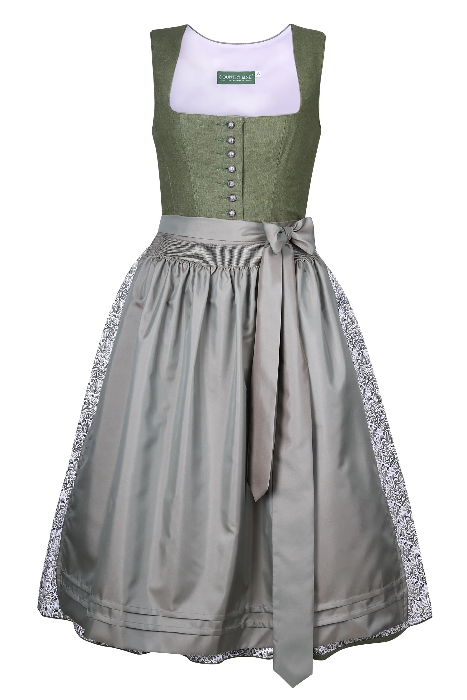 Grün/Beige Dirndl