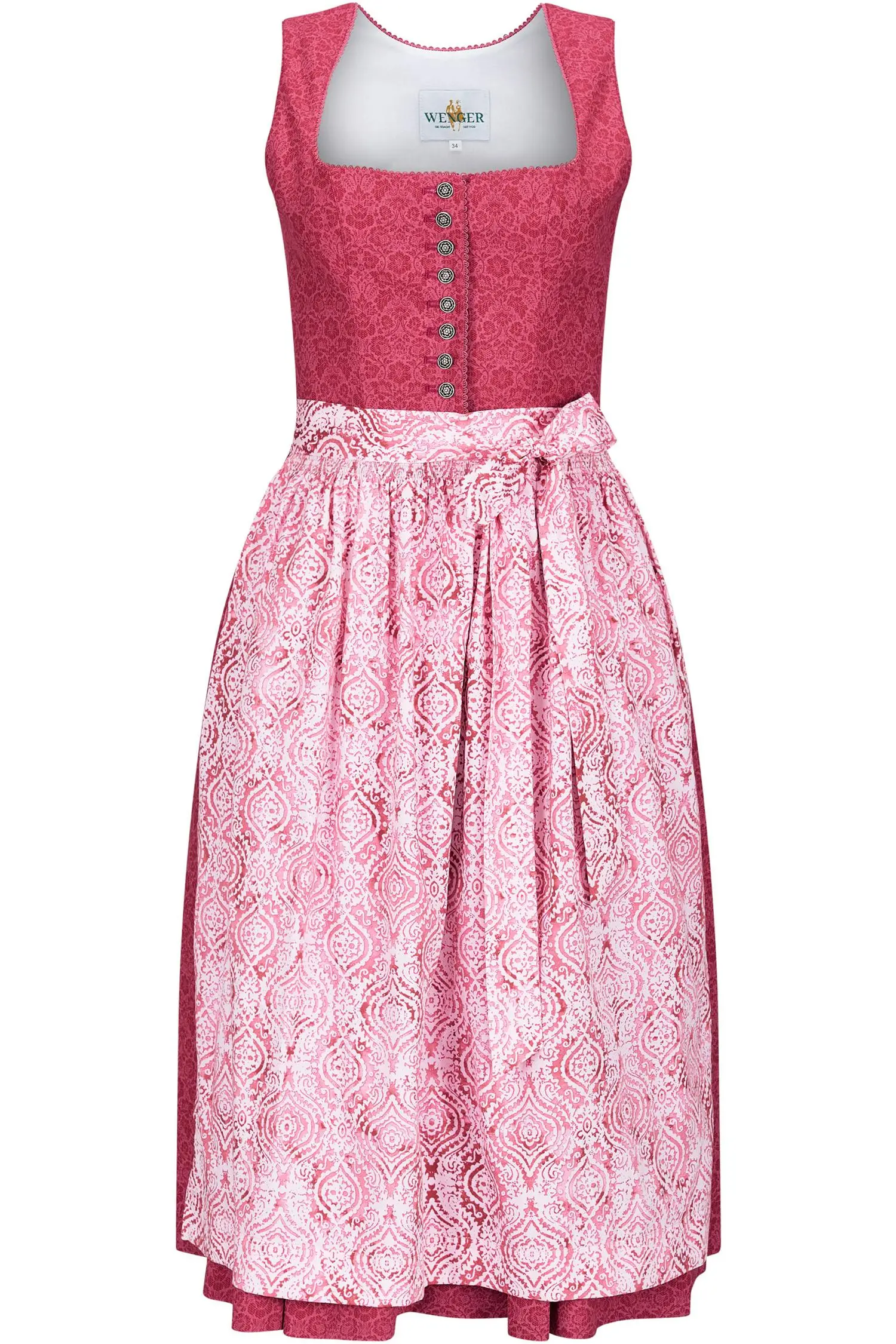 Dirndl Natascha von Wenger in Rot Wenger Dirndl Natascha in rot