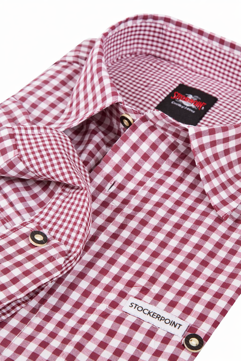 Stockerpoint Hemd Campos in Rot 