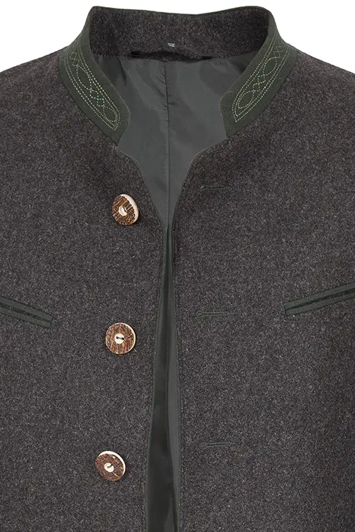 1245-1051-an5-16-08i-6922-b Lodenjacke Trachtenjanker Stachus von WIRKES Detail