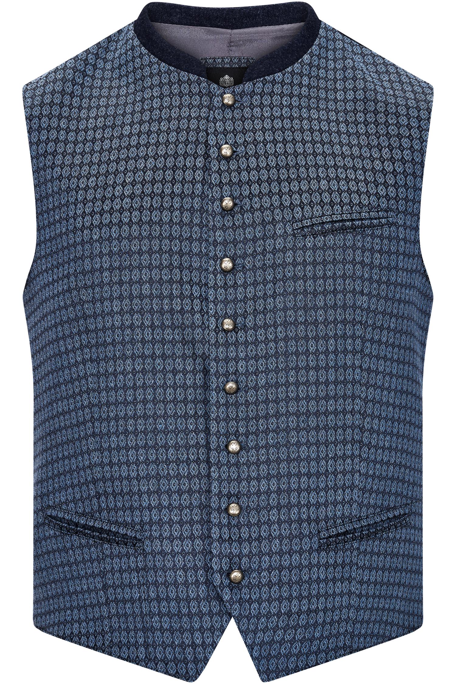 Trachtenweste Norbert von Hammerschmid in Dunkelblau Hammerschmid Weste Norbert in Blau