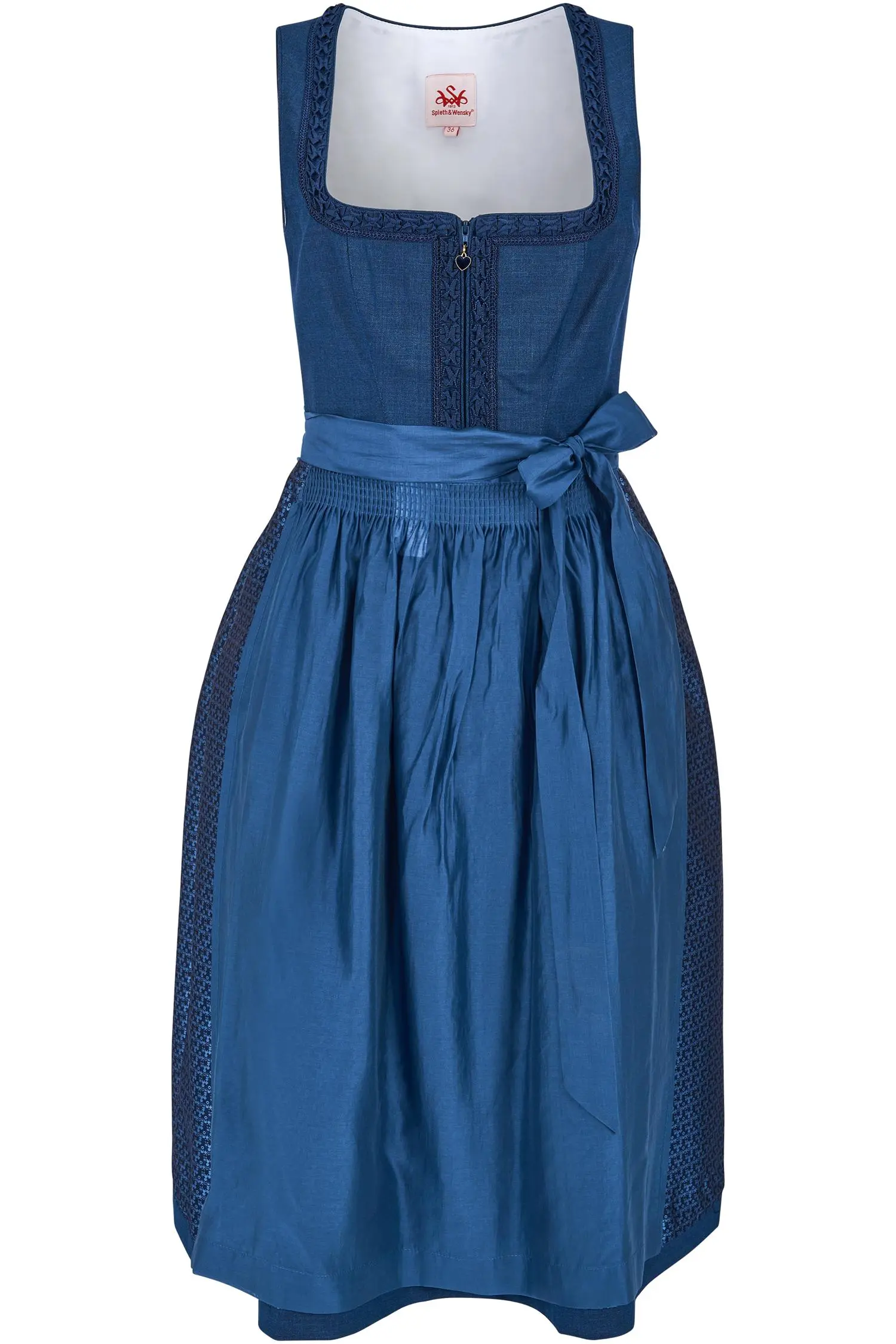 Spieht & Wensky Dirndl Fantasia Dunkelblau