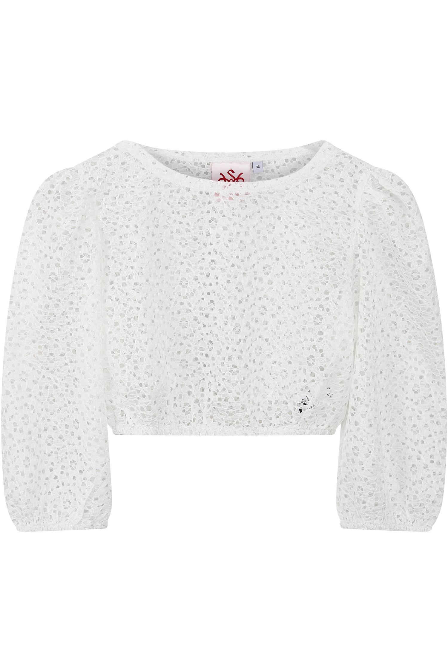 Dirndlbluse Hirschau von Spieth & Wensky in Creme 