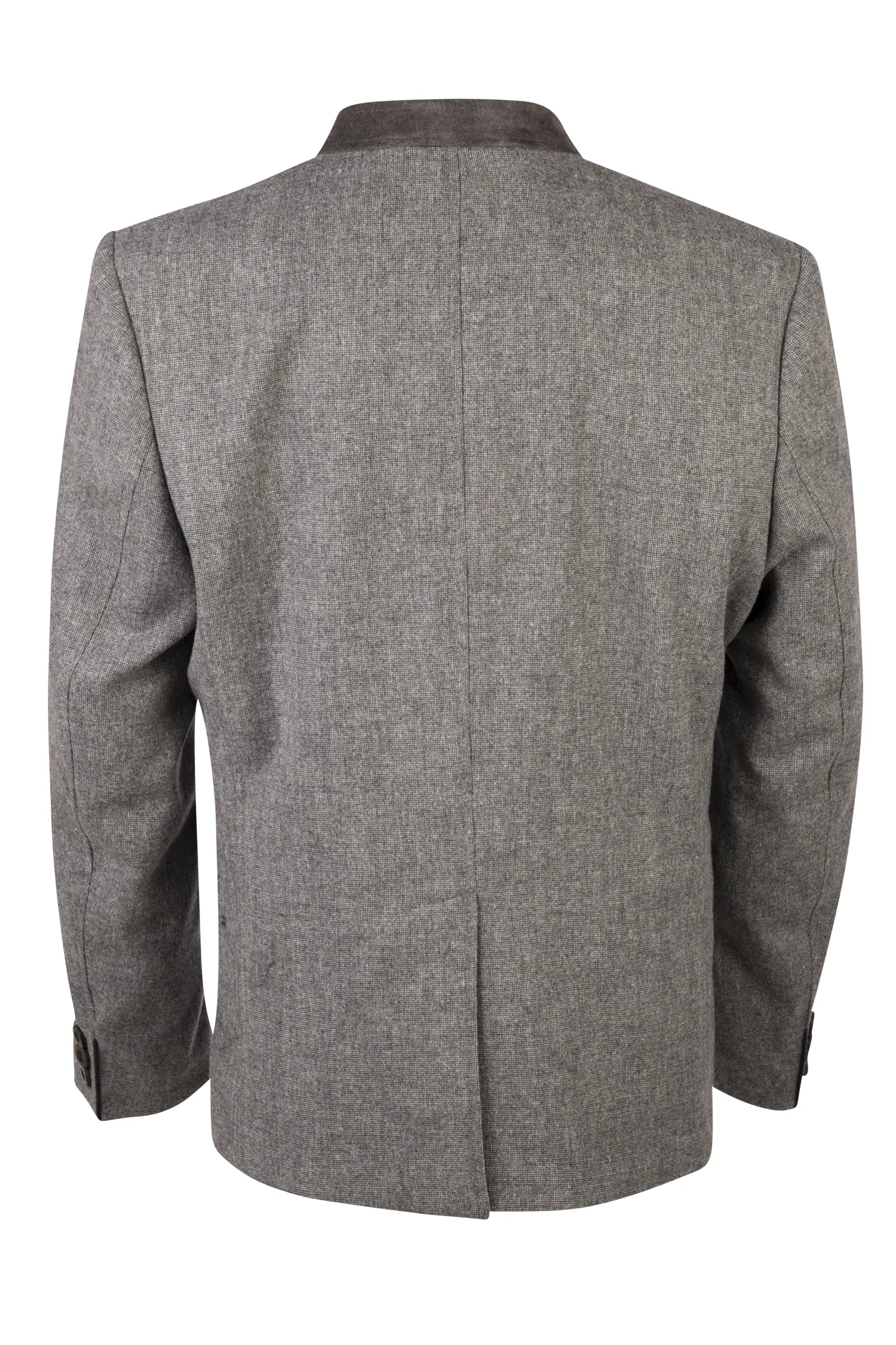 Stretch Herren Trachtenjanker Türnitz in grau - Rückseite