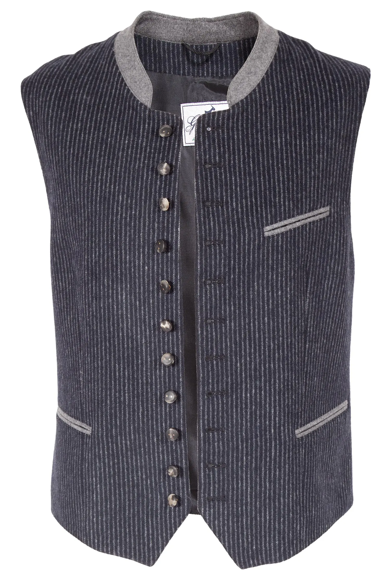 Trachtenweste Langenlois in dunkelblau