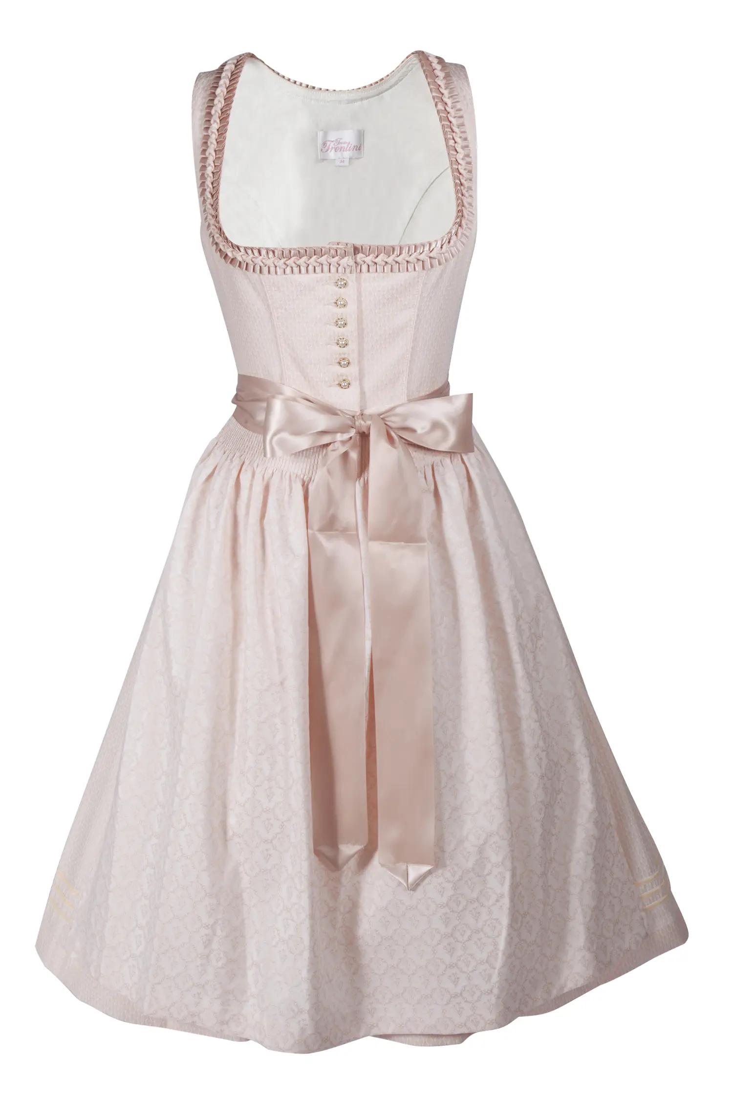 3029-0042-OR223-05-b6754 Brautdirndl Elouise in apricot von Fräulein Trentini