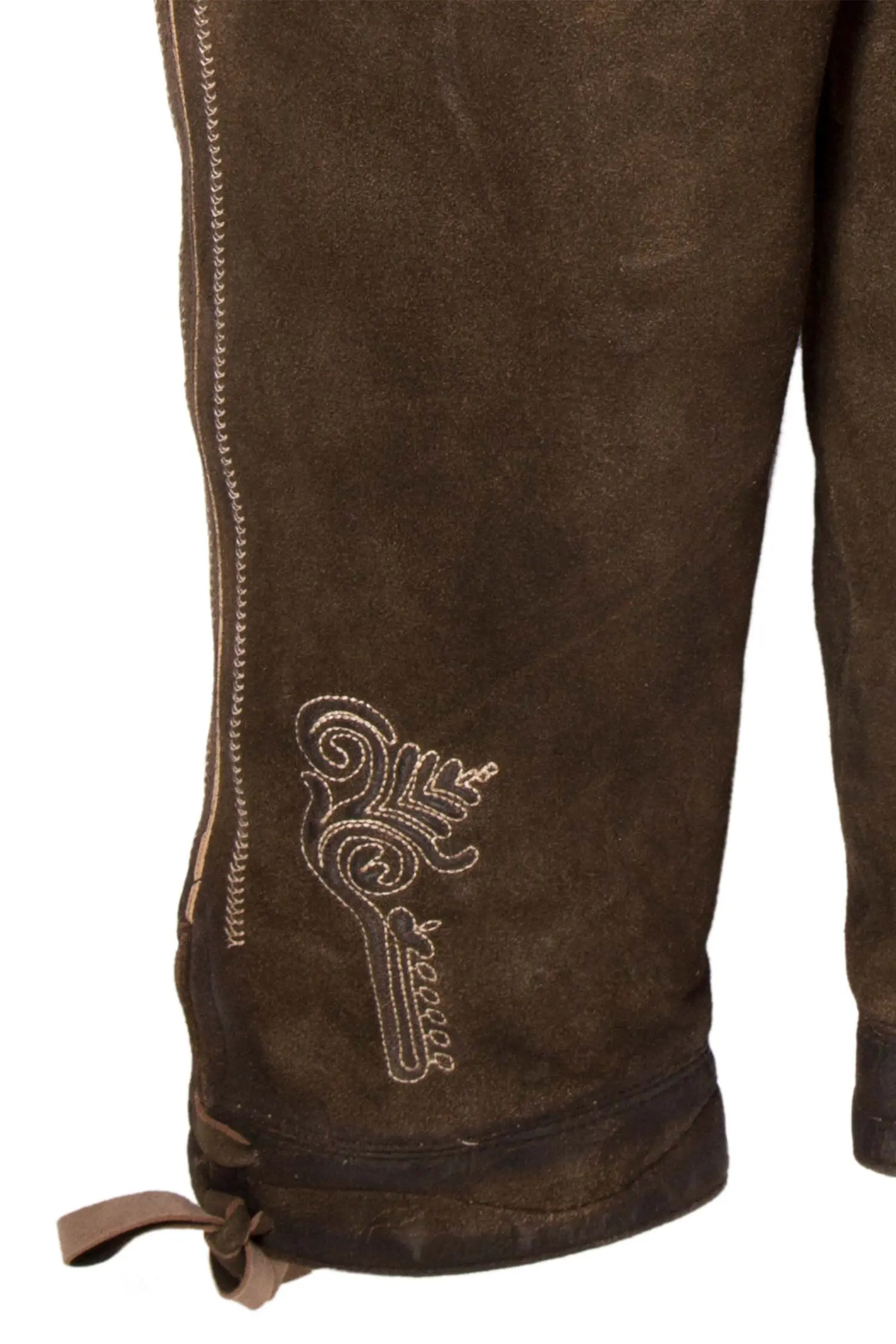 kinder-kniebund-lederhose-braun-guertel-4713-1022-ba4-19-09d-9457-c Kinder Lederhose Ludwig Kniebund braun mit Gürtel Bein