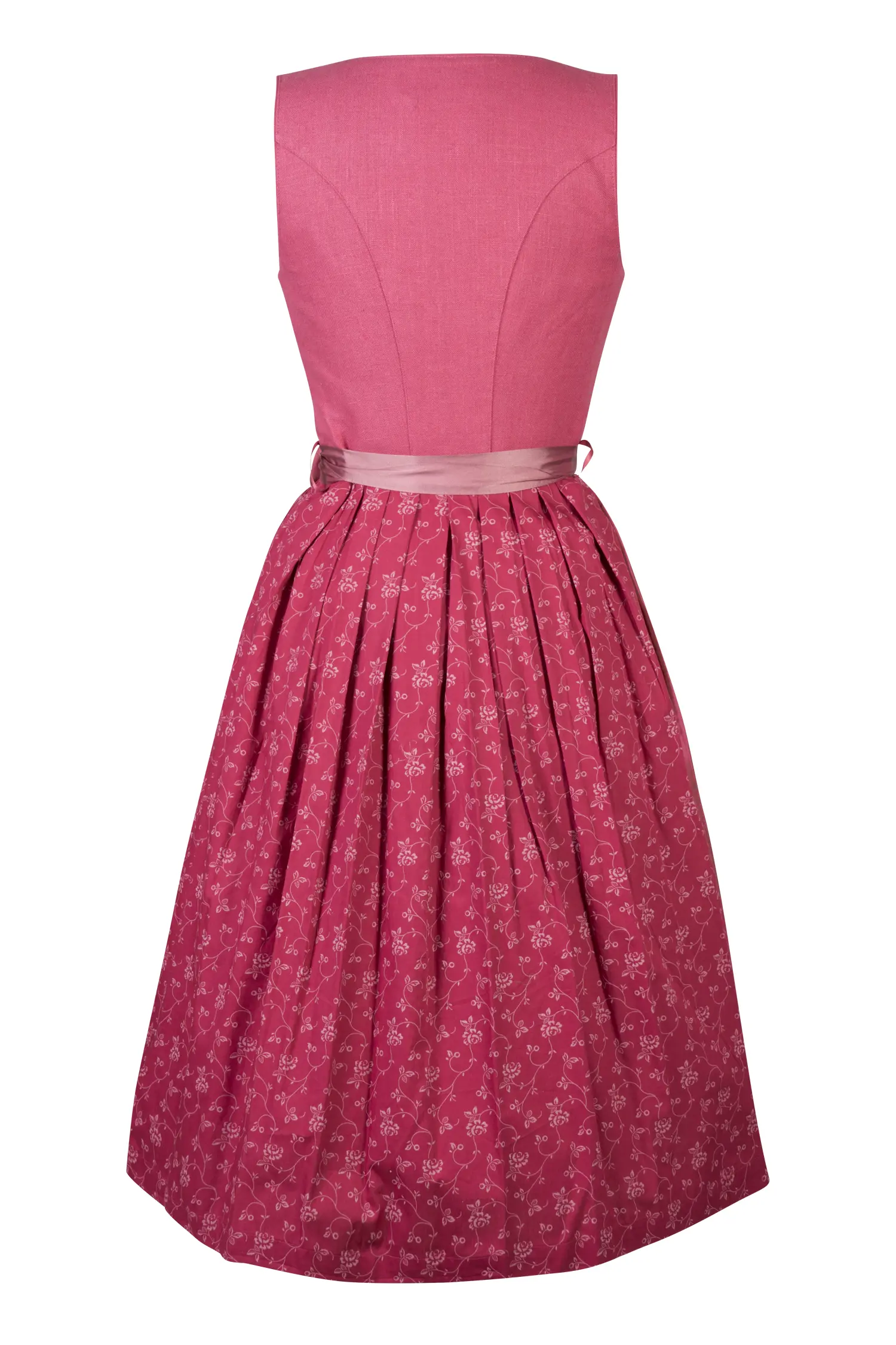 Rotes Dirndl von Stockerpoint Rückansicht