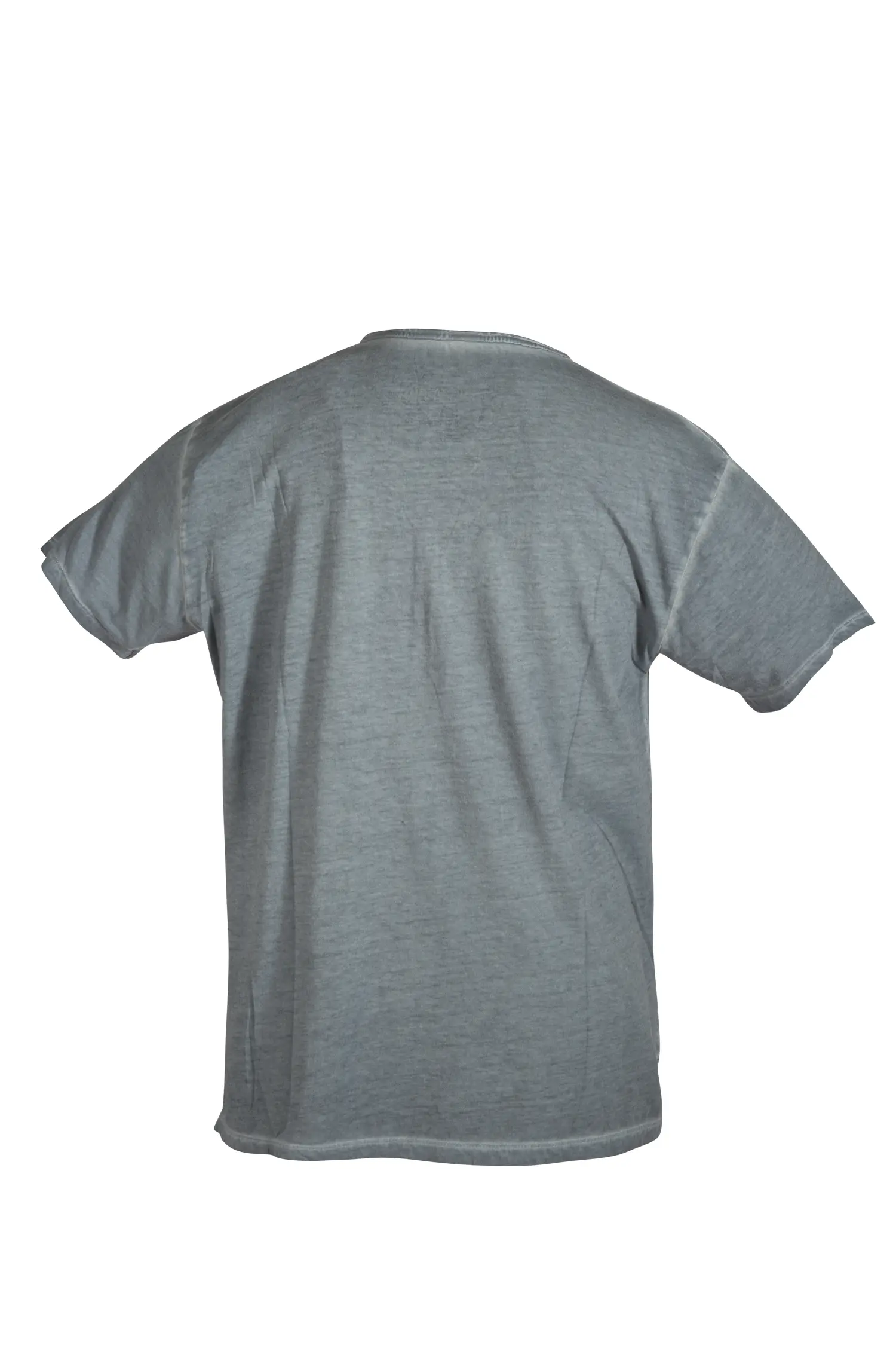 Herren Trachten T-Shirt Berghero in blau - Rückansicht