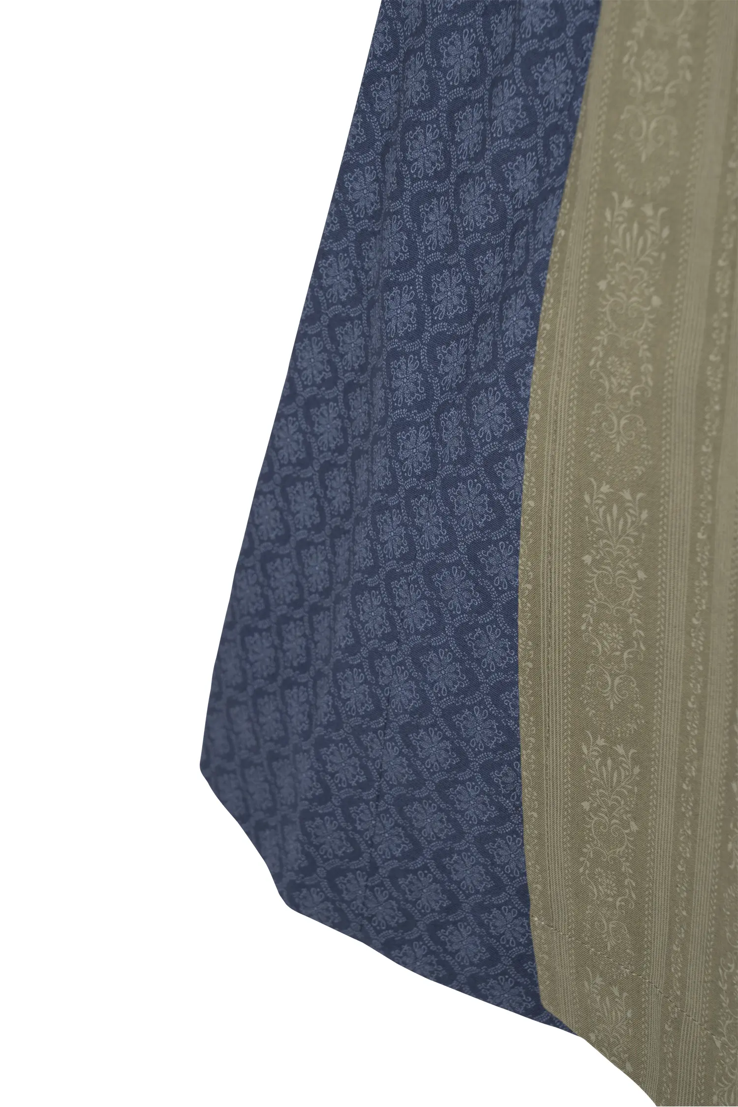 Dirndl Leonie in dunkelblau - Detail Rock