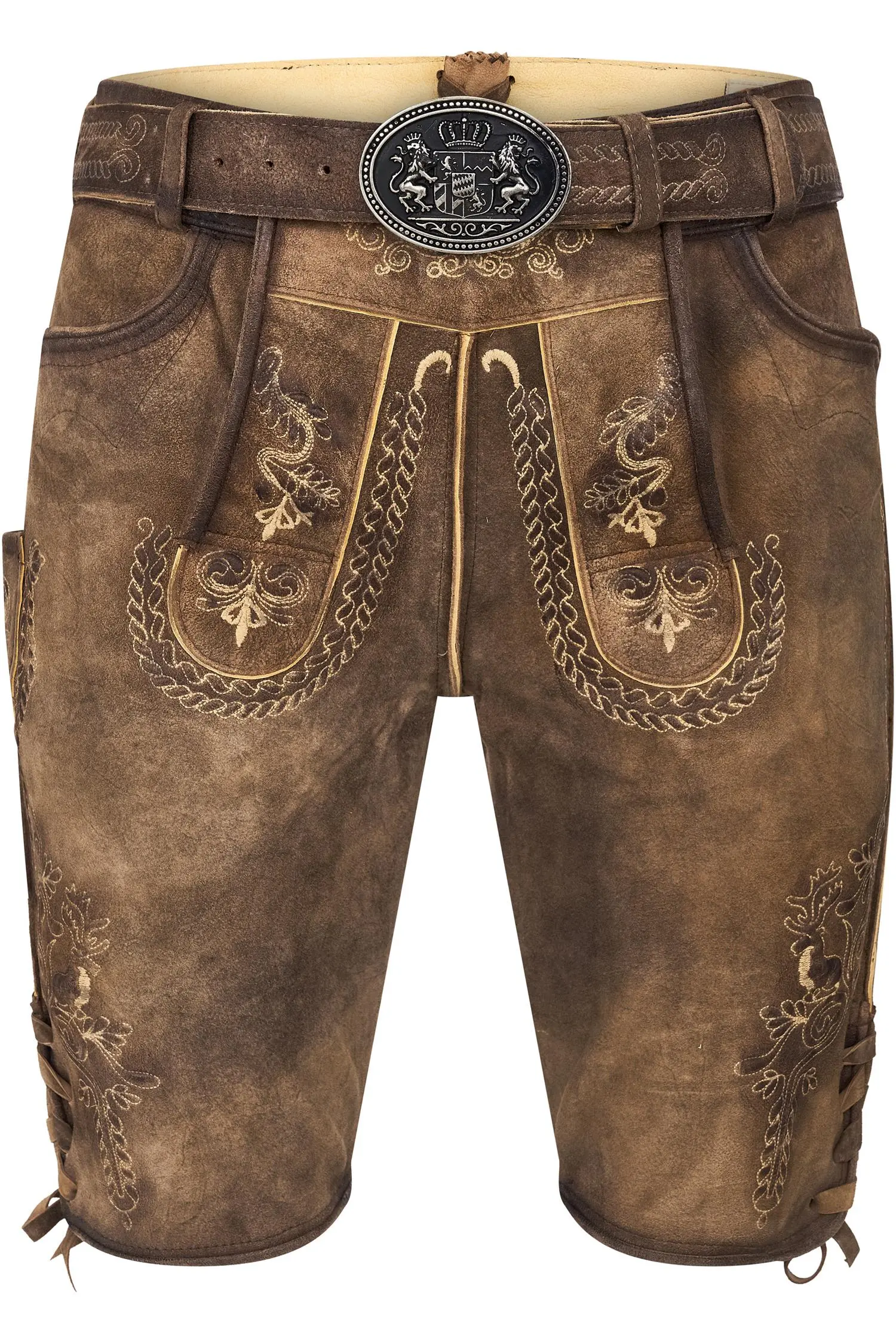 Lederhose Kochelsee von Maddox in Braun Lederhose Kochelsee von Maddox