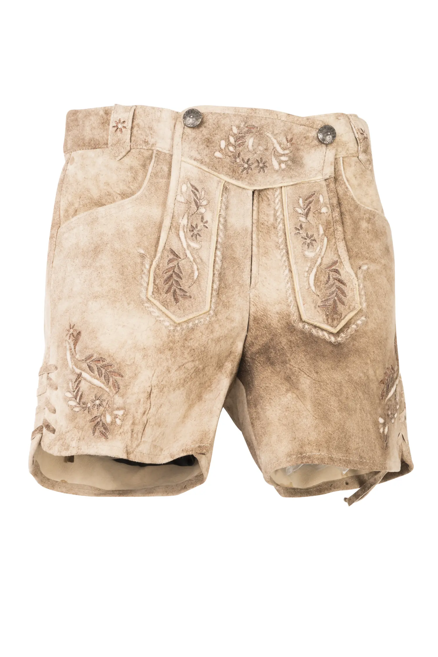 2601-1096-3br-23-08-14-01771 Kurze Lederhose Alysa in hellbraun für Damen