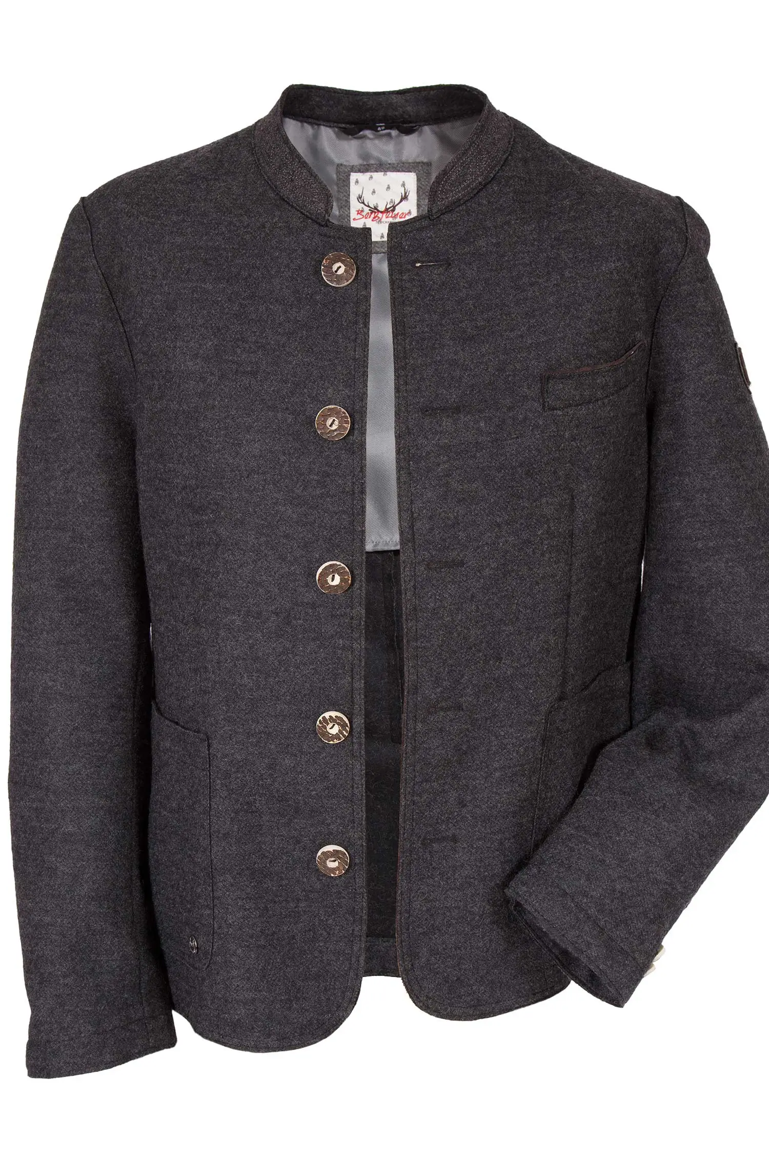 Trachten Janker Wolfgang in anthrazit 