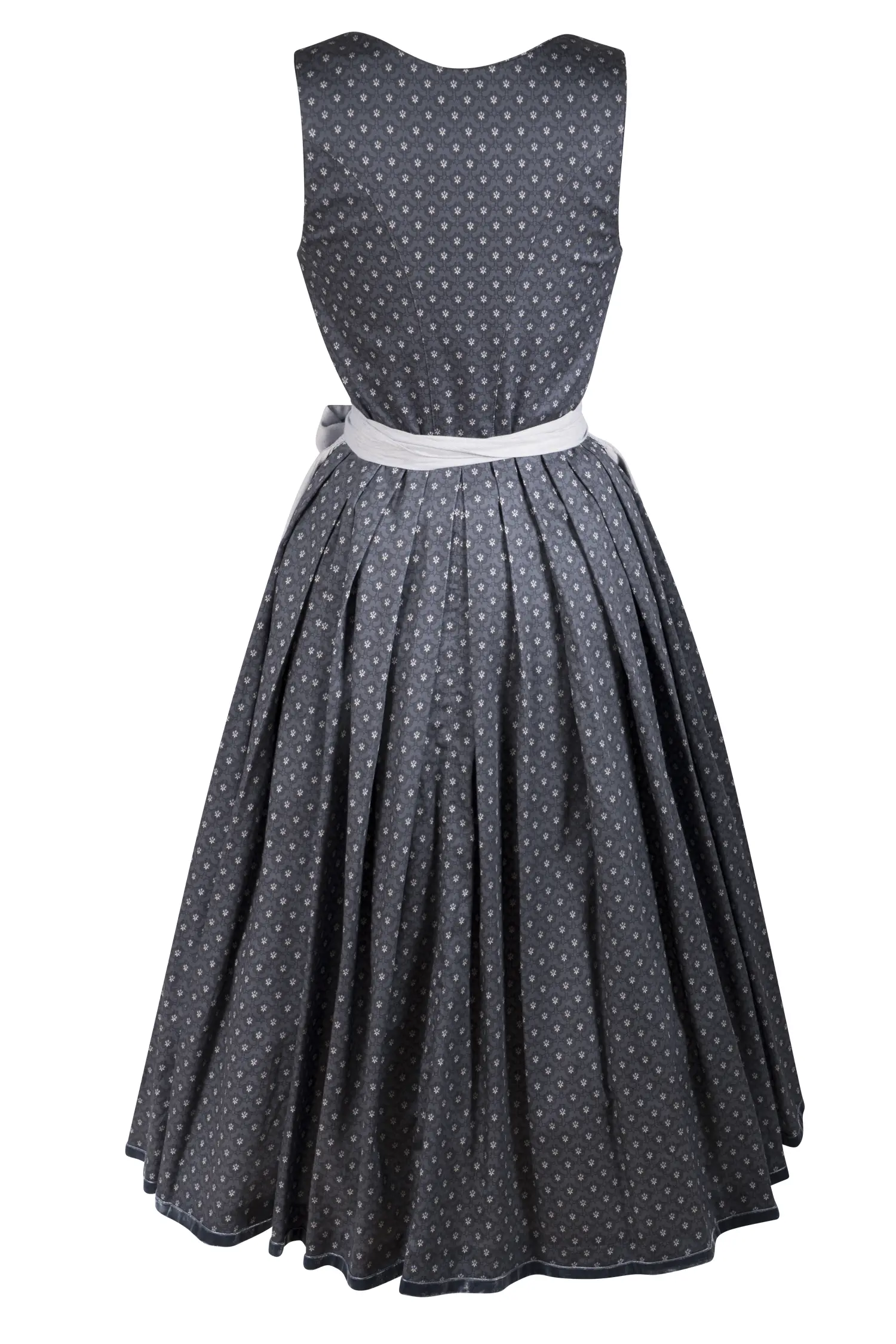 Hammerschmid Dirndl Pillersee in dunkelblau - Rückansicht