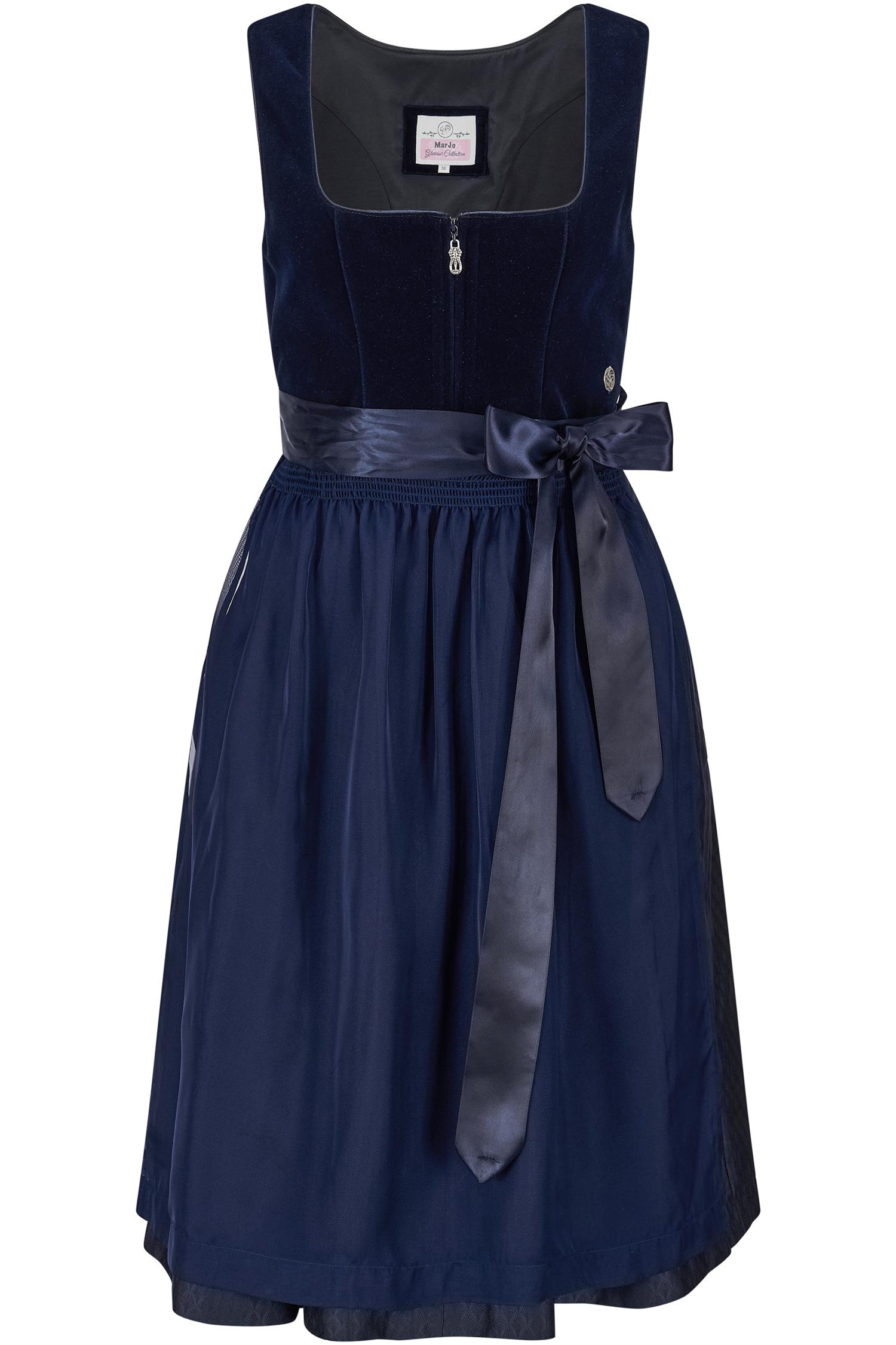 Dirndl Bidingen von MarJo in Dunkelblau Marjo Dirndl Bidingen in Blau