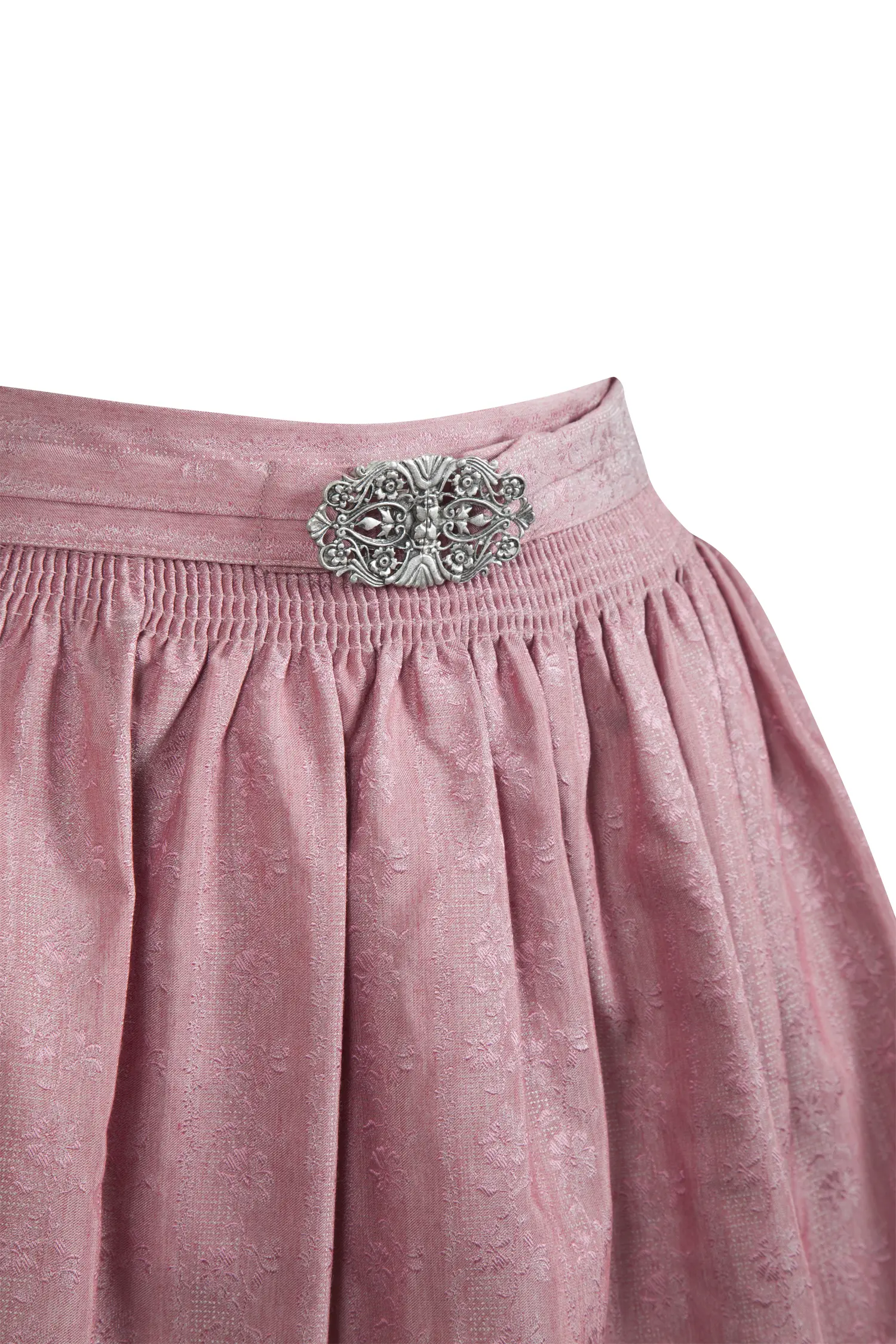 3139-0057-ro4-23-05f-7688 Dirndlschürze in altrosa 70 cm - Detail