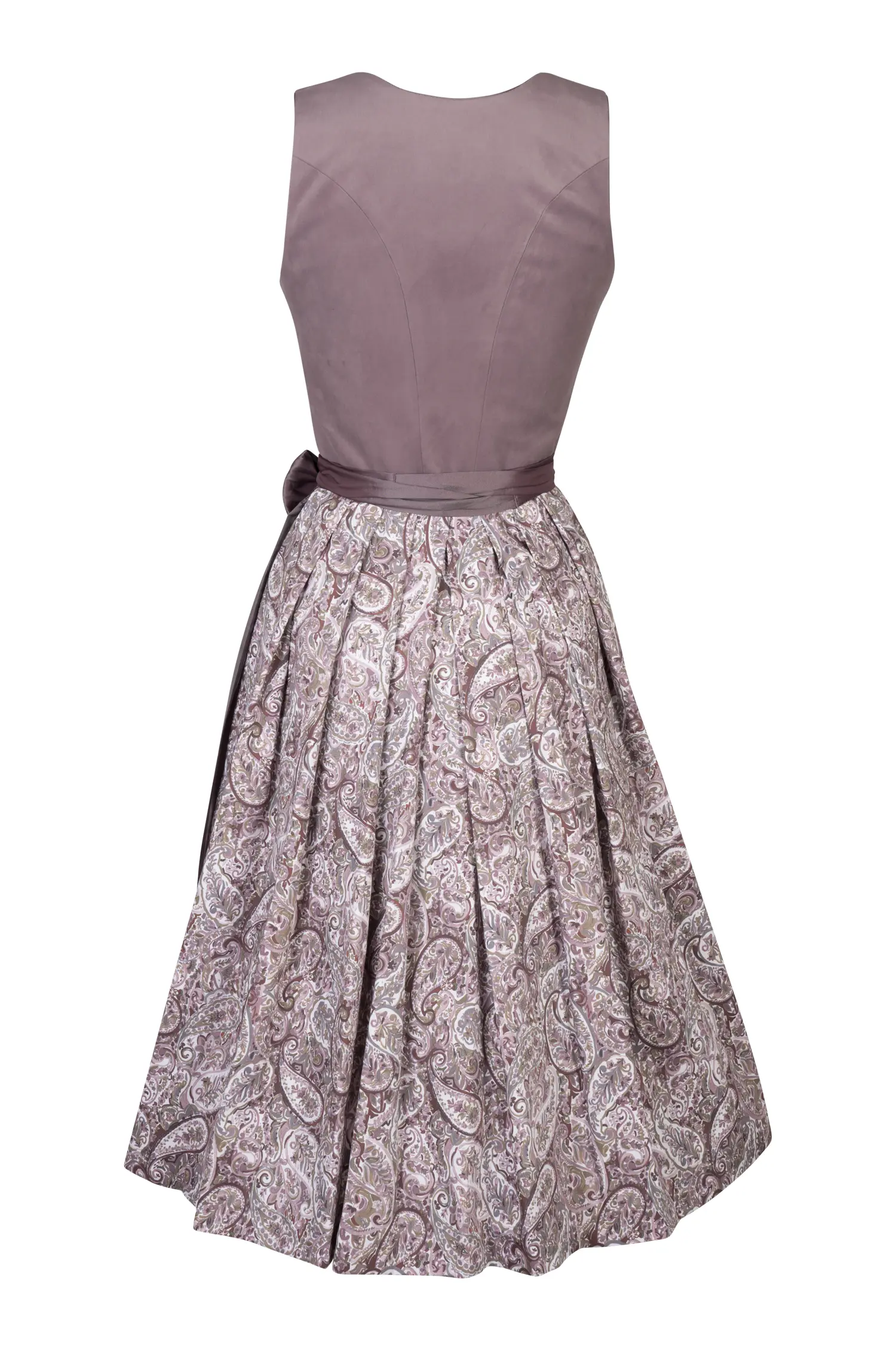 3093-0017-ro6-24-01-3004086 Samtdirndl Lauri in rosenholz - Rückansicht