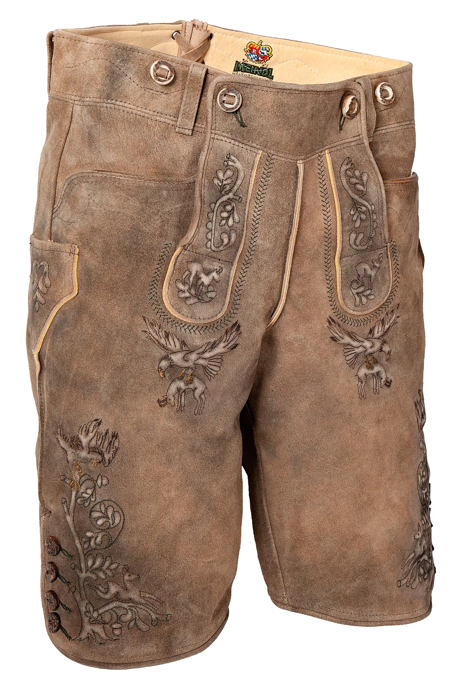 Kurze Lederhose Hohenwerfen in inka von Meindl