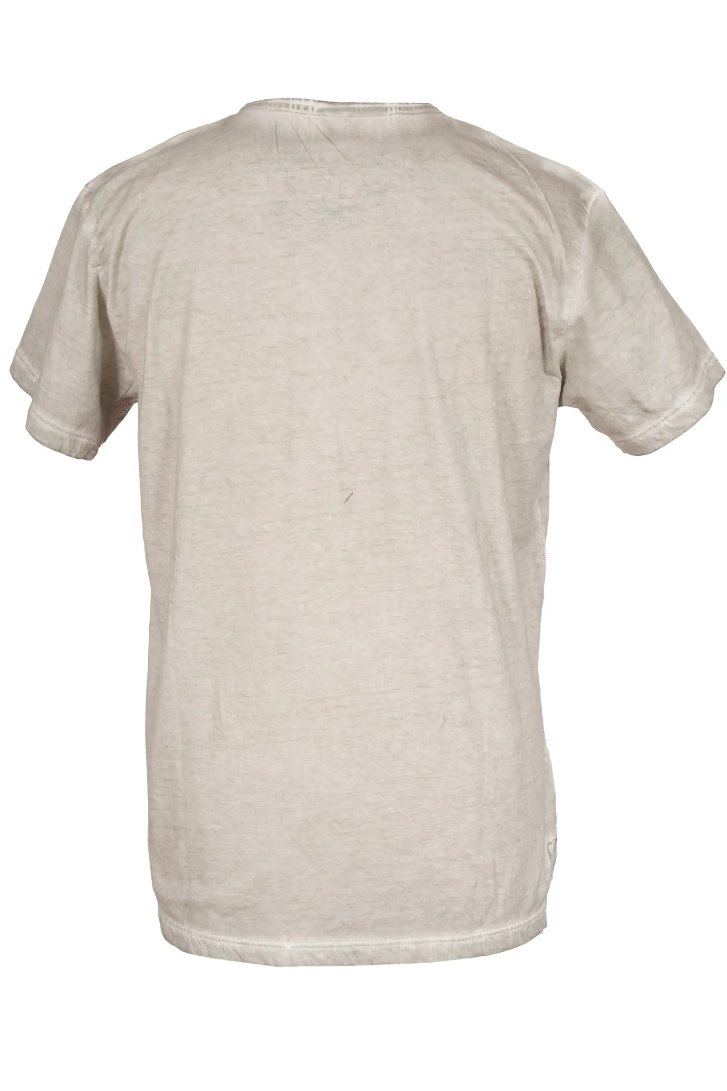 Herren Trachten T-Shirt in grau mit Löwe und Wappen hinten