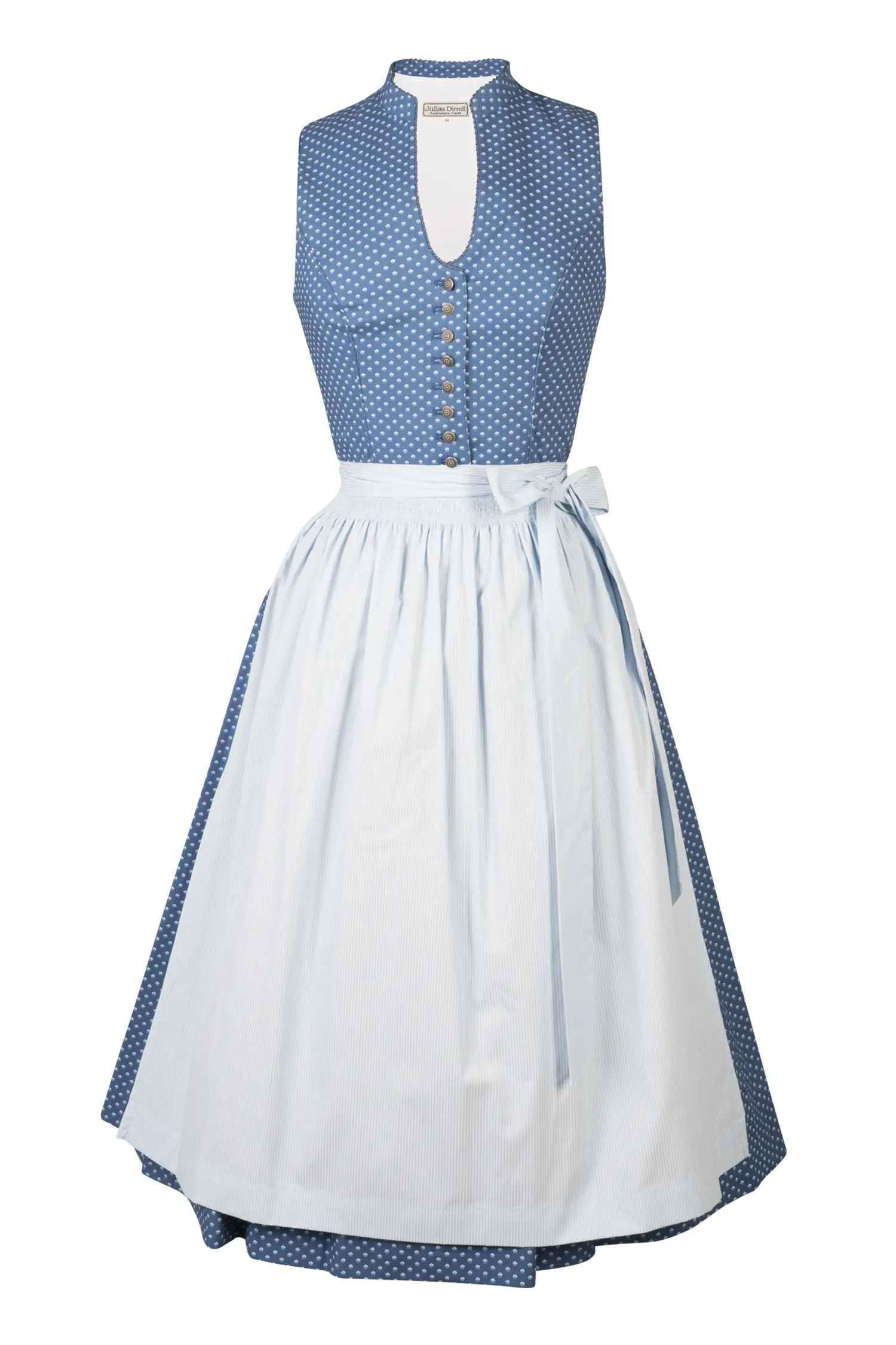 3091-1548-bl5-24-03-1504583 Dirndl Eda in Blau