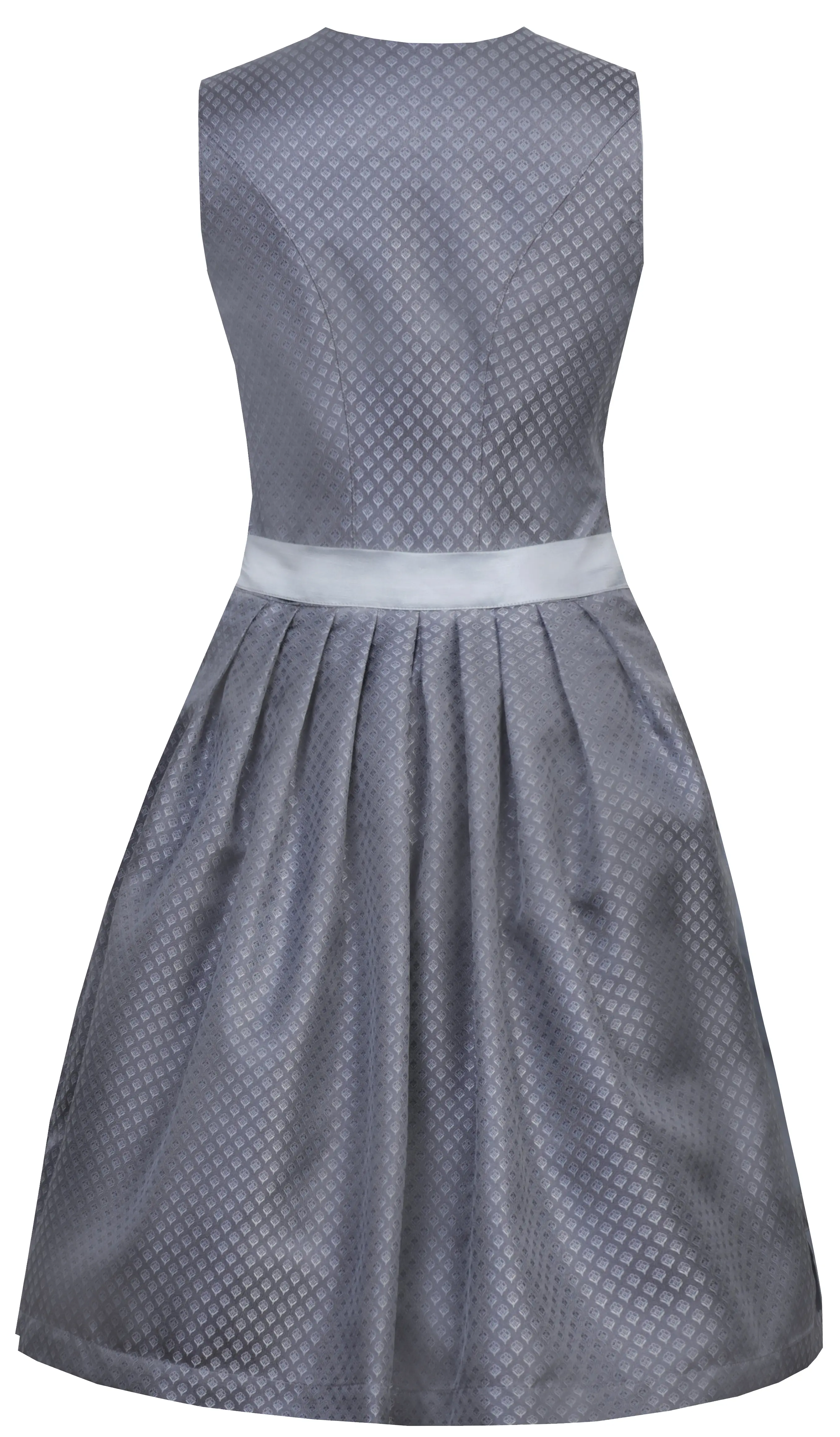 Dirndl Evi in Blau Rückansicht