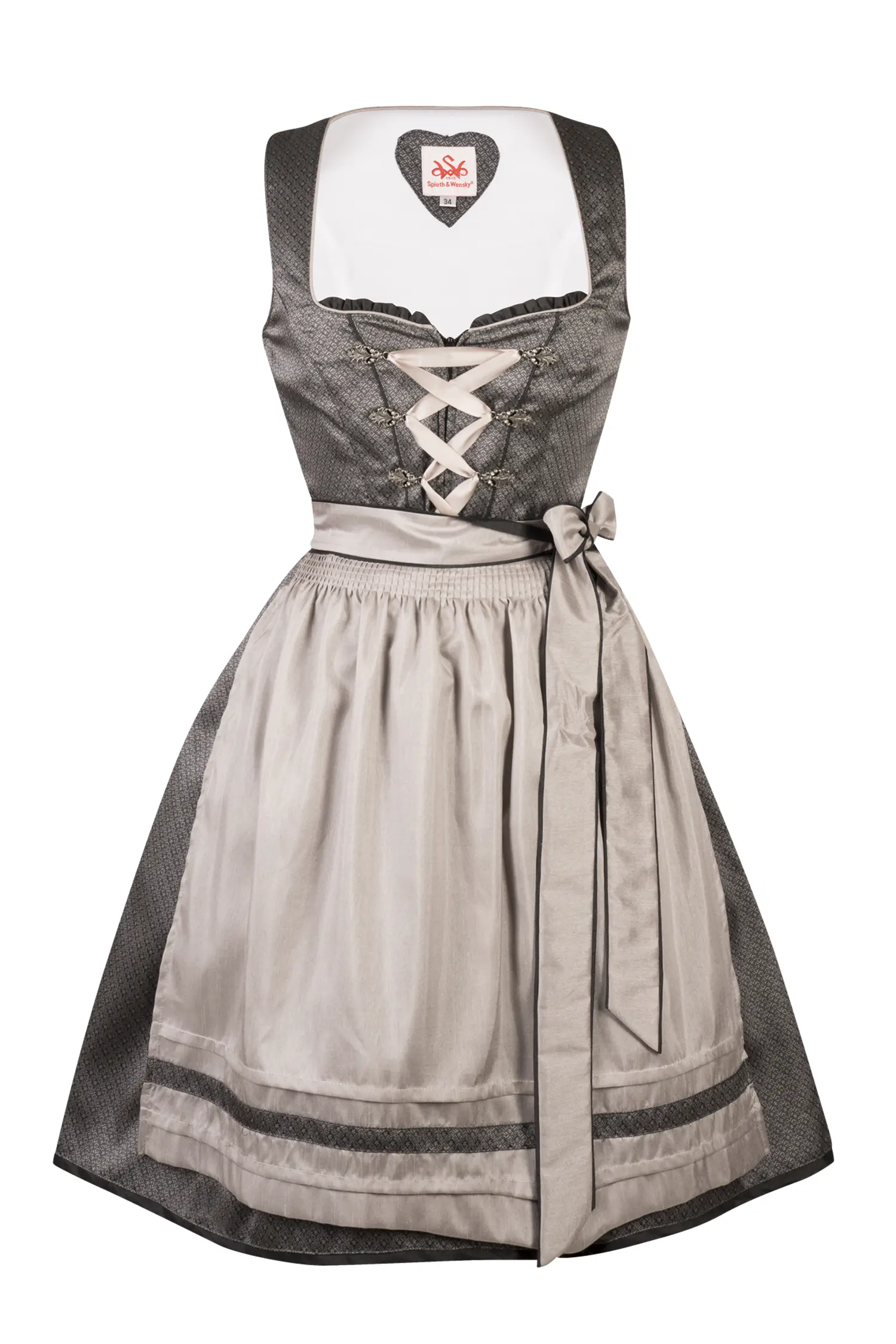 Dirndl Duell in Anthrazit