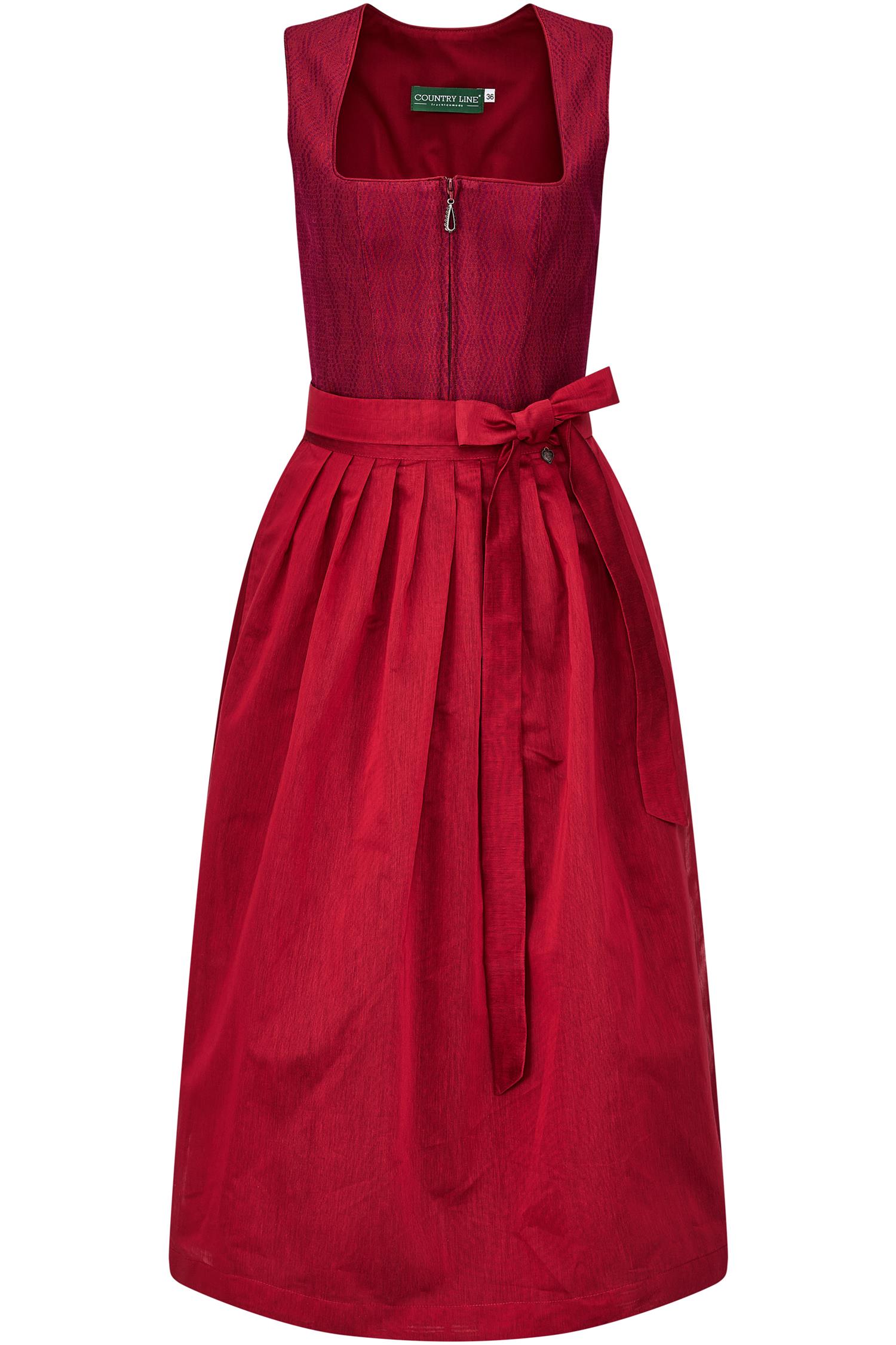 Dirndl von Country Line in Rot
